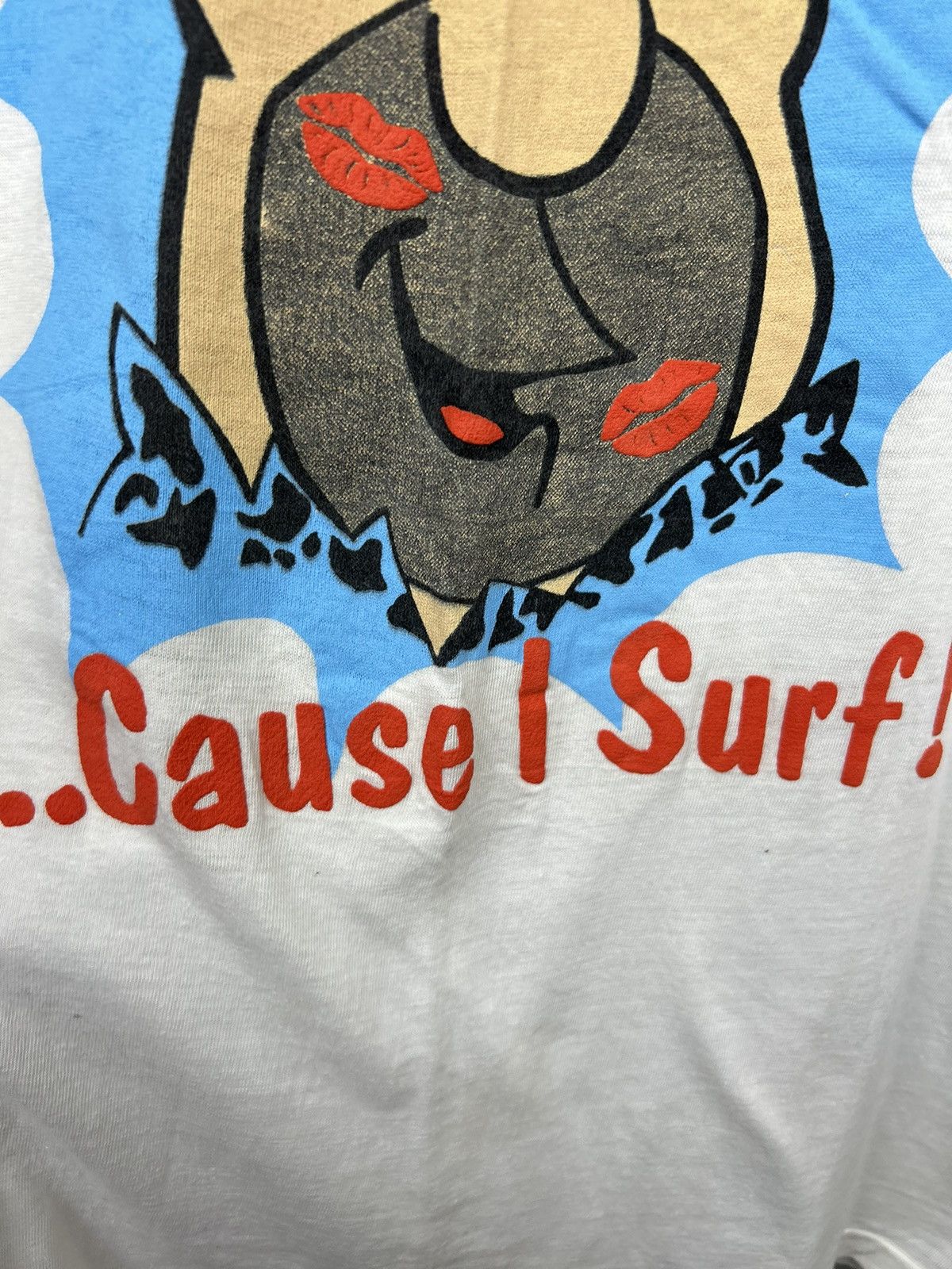 Cartoon Network × Vintage Vintage 90s Flinstones Fred T shirt Chicks Dig Mee Size US XL / EU 56 / 4 - 10 Thumbnail