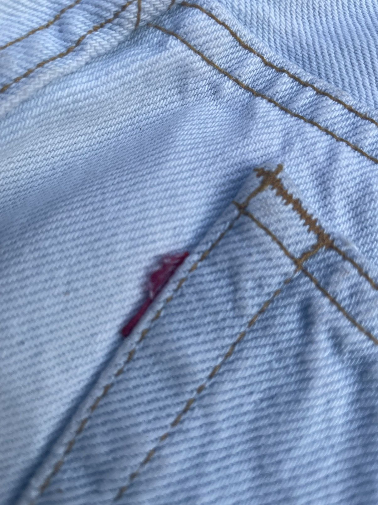 Levi's Vintage 1988 Levis 501 XX e Usa Faded Denim Size US 32 / EU 48 - 17 Thumbnail