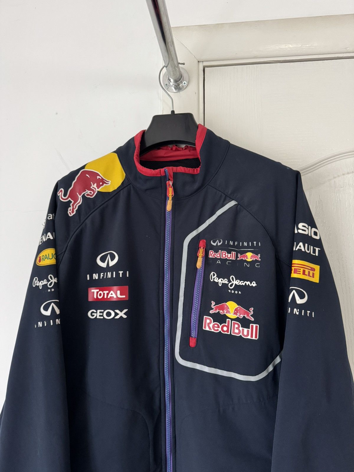 Red Bull Red Bull Racing Softshell Pepe Jeans Infiniti Jacket Size US XL / EU 56 / 4 - 5 Thumbnail