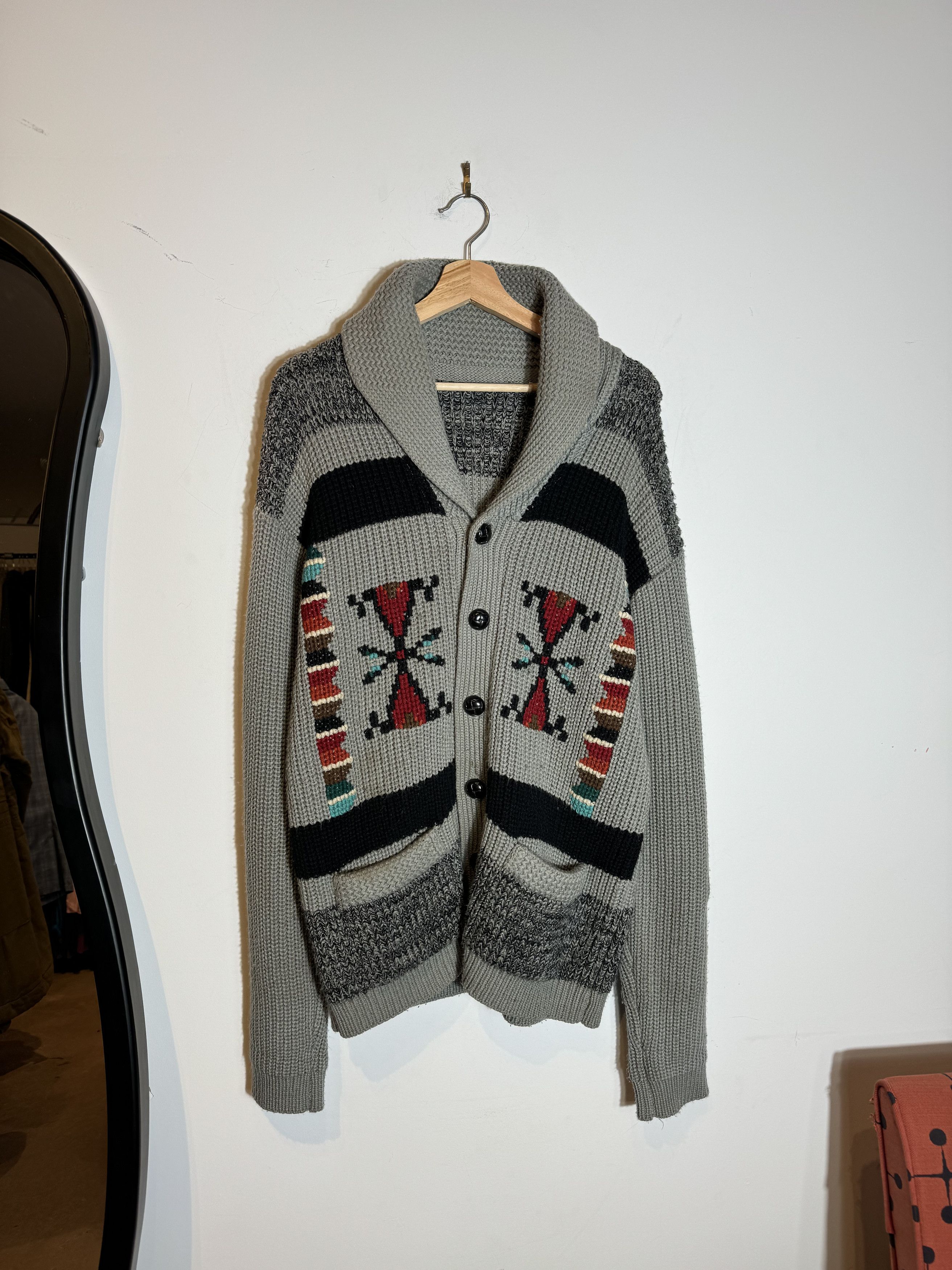 Vintage 70/80s Miller Southwest Western Cowichan Knit Size XL Size US XL / EU 56 / 4 - 1 Thumbnail