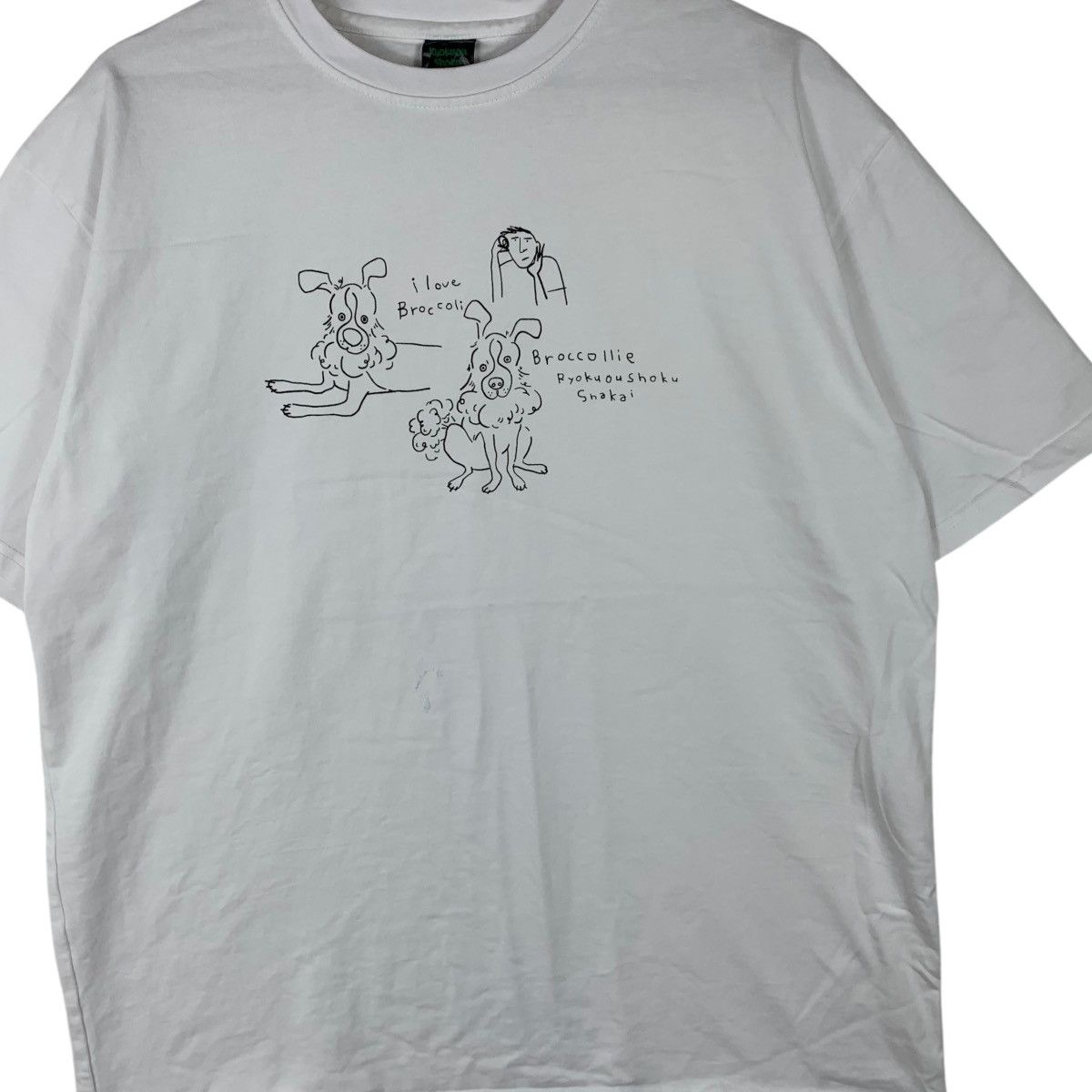 Vintage RYOKUOUSHOKU SHAKAI BAND Pop Rock Tee Shirt Top Aichi J Size US XL / EU 56 / 4 - 3 Thumbnail