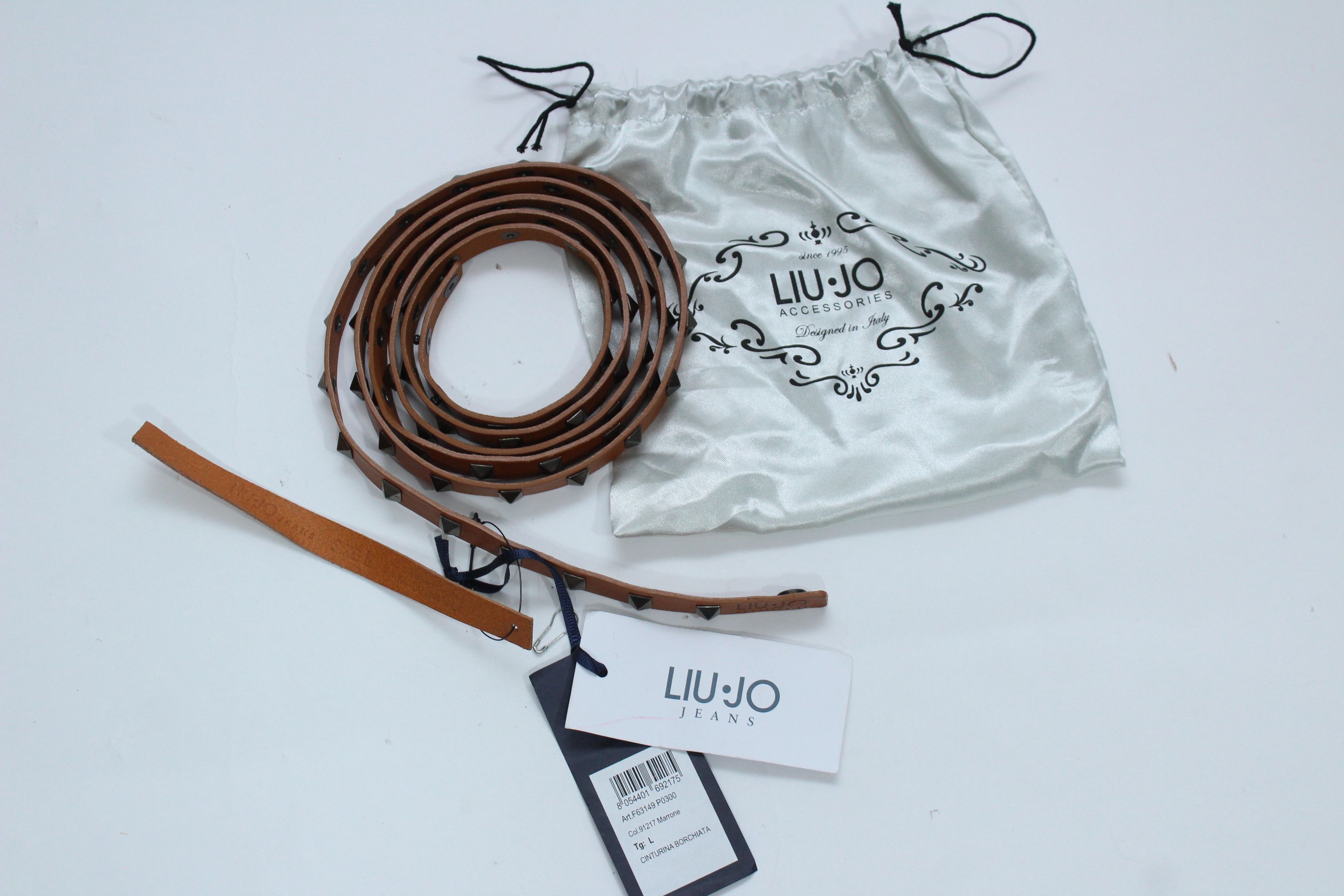 Liu Jo Liu Jo Leather Belt Size L Made In Italy New Authentic Size ONE SIZE - 3 Thumbnail