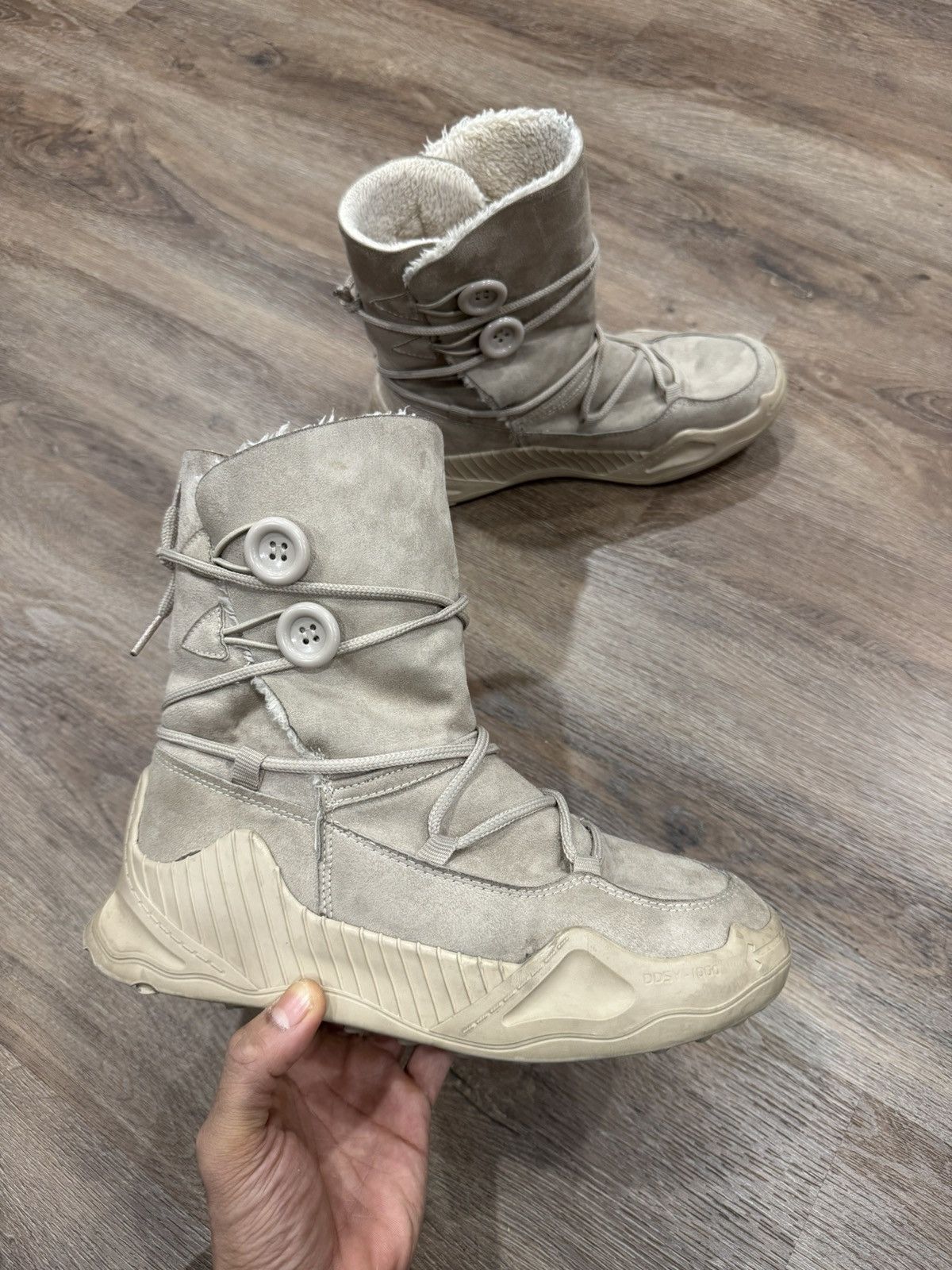 Off-White Off-White™ DDSY-1000 Suede Boots – 2013 Virgil Abloh Archive Size US 9 / IT 39 - 3 Thumbnail