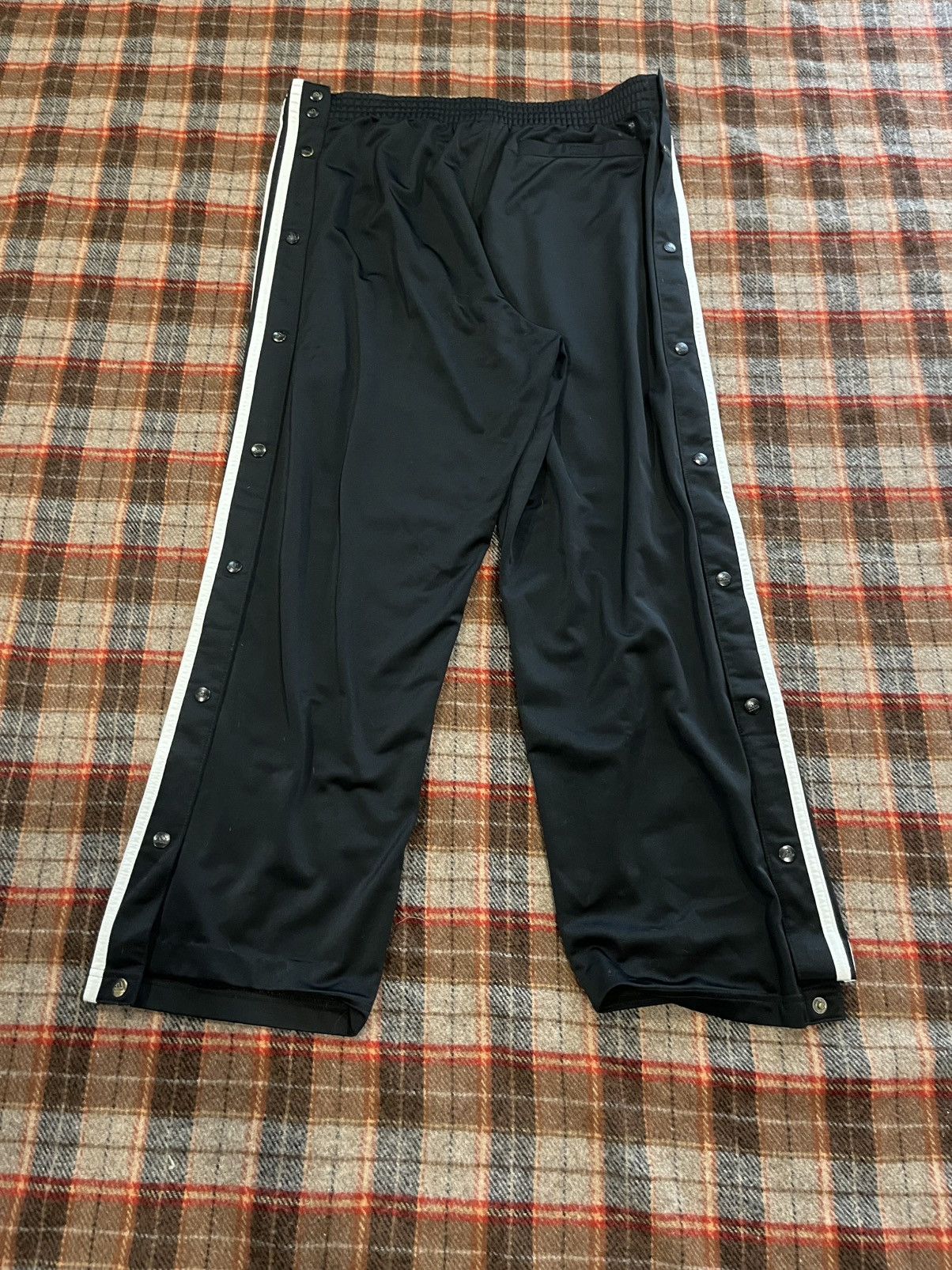 Adidas Y2K modern Adidas Track Pants Tearaway Button stripped pants Size US 36 / EU 52 - 7 Thumbnail