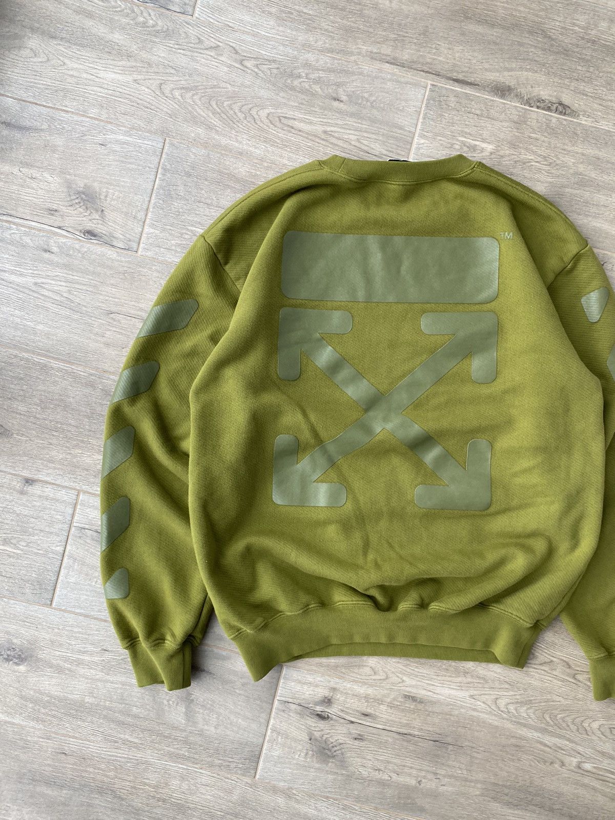 Off-White Off White Sweatshirt Big Logo Size US M / EU 48-50 / 2 - 11 Thumbnail