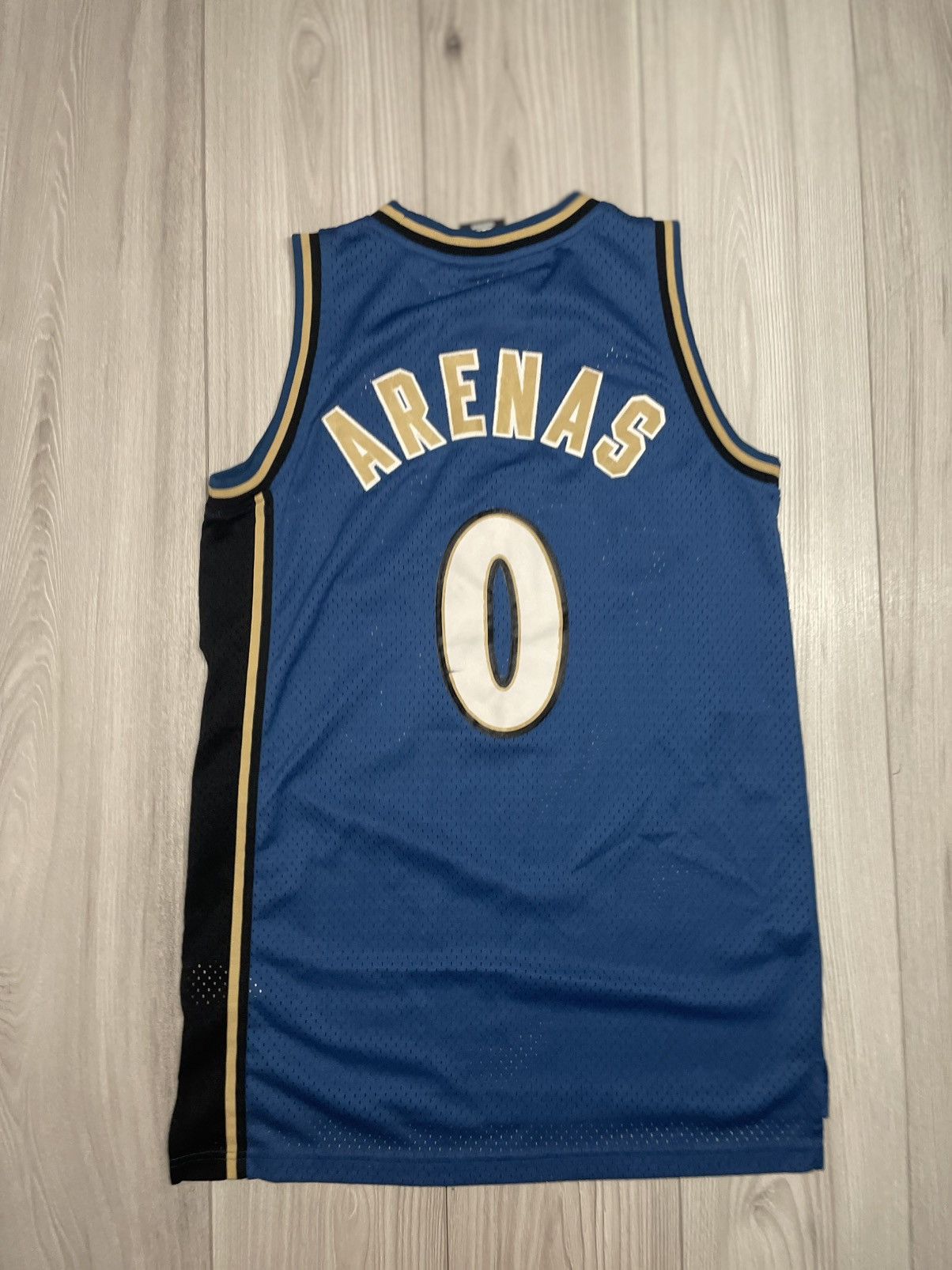 Adidas Vintage Adidas Washington Wizzards #0 Gilbert Arenas NBA Size US S / EU 44-46 / 1 - 1 Thumbnail