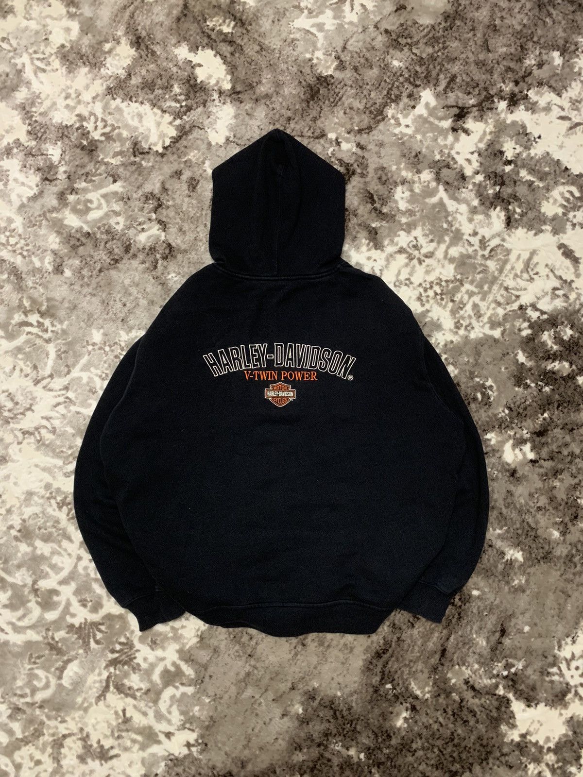 Harley Davidson Vintage Harley Davidson Oversized hoodies Size US XL / EU 56 / 4 - 1 Thumbnail