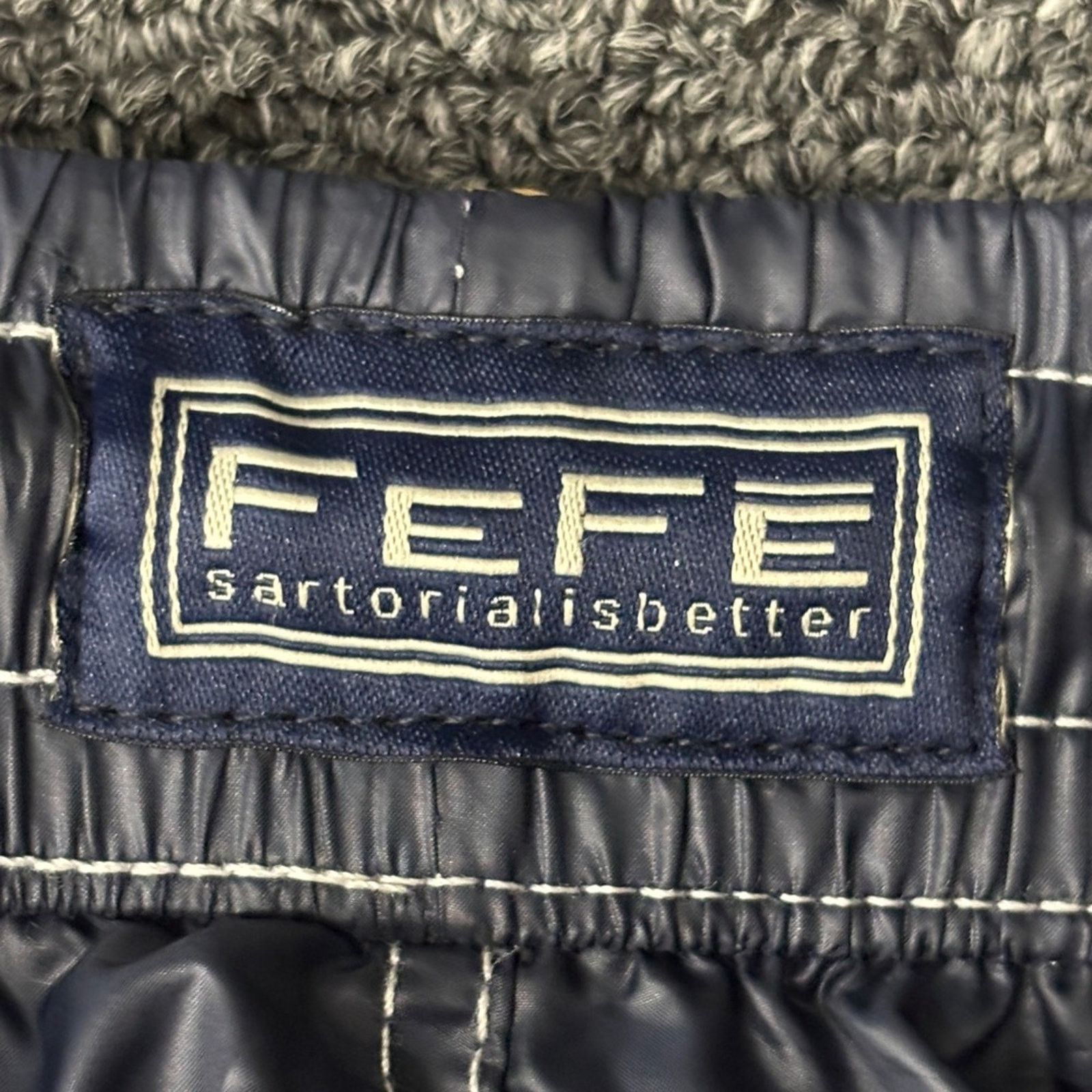 Other NWT FEFE Navy Blue Shorts with Yellow Drawstring Size XL Size US 37 - 6 Thumbnail
