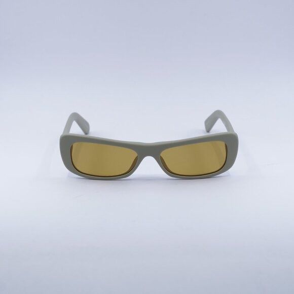 Jacquemus CAPRI JAC/55 C7 Sunglasses Cream Rectangle Frame