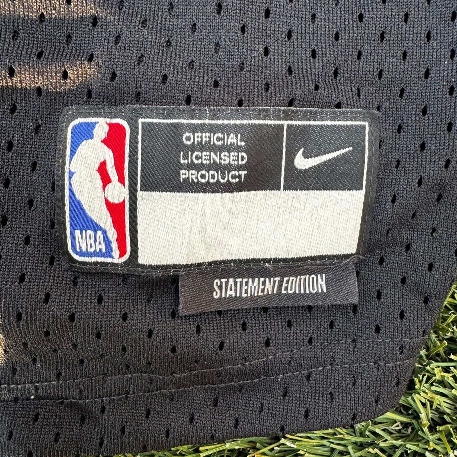 NBA Black & Orange Phoenix Suns Jersey Statement Edition Size US M / EU 48-50 / 2 - 2 Thumbnail
