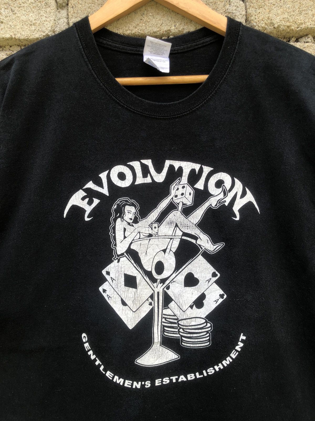 Vintage Vintage Y2K WWE Evolution Gentlemen Club Pay To Play Tshirt Size US XL / EU 56 / 4 - 2 Thumbnail