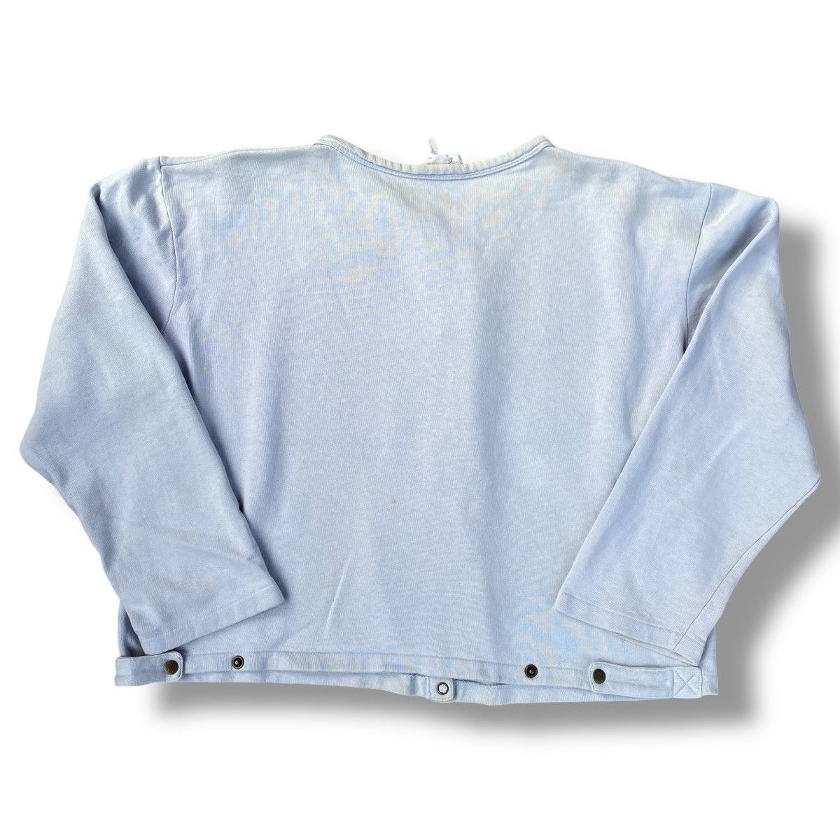 Designer × Vintage × agnes b. Vintage Hot Iconic Agnes B Homme Paris Jacket Sweater. #E7 Size M / US 6-8 / IT 42-44 - 6 Thumbnail