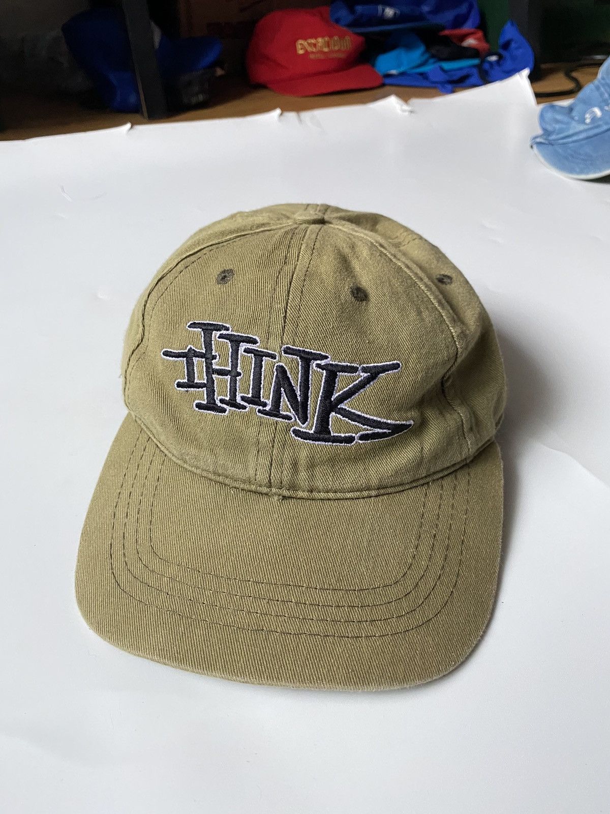 Think Skateboards × Vintage THINK SKATEBOARD Snapback / hat Size ONE SIZE - 2 Thumbnail