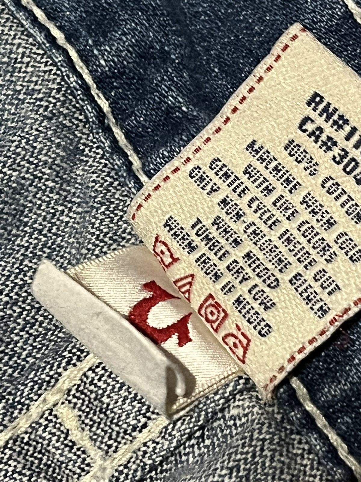 True Religion × Vintage TRUE RELIGION BOBBY VINTAGE Y2K USA DENIM JEANS Size US 36 / EU 52 - 10 Thumbnail