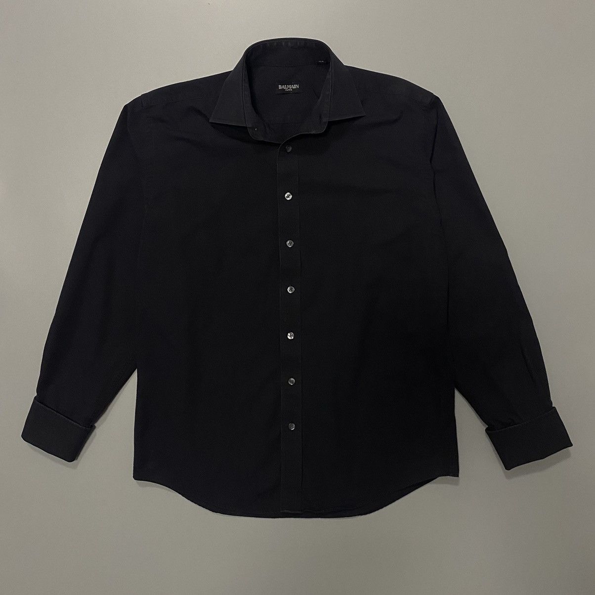 Balmain FW11 Balmain Decarnin Western Flannel Button-up Shirt