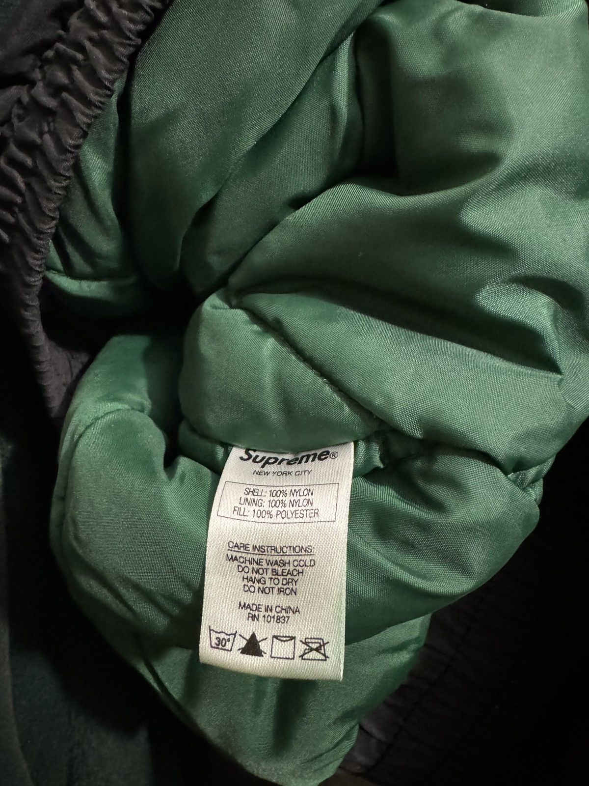 Supreme Supreme Puffy Hockey Pullover Green Large | Grailed