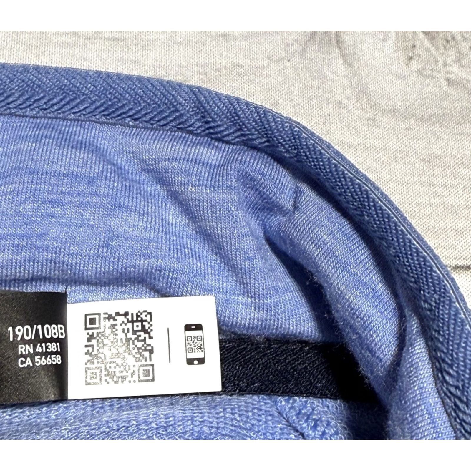RLX Ralph Lauren RLX Ralph Lauren Jacket Mens 2XL Blue Hybrid Mockneck Zip Pockets Stand-Up Collar Wool Blend Essential Jacket Size US XXL / EU 58 / 5 - 7 Thumbnail