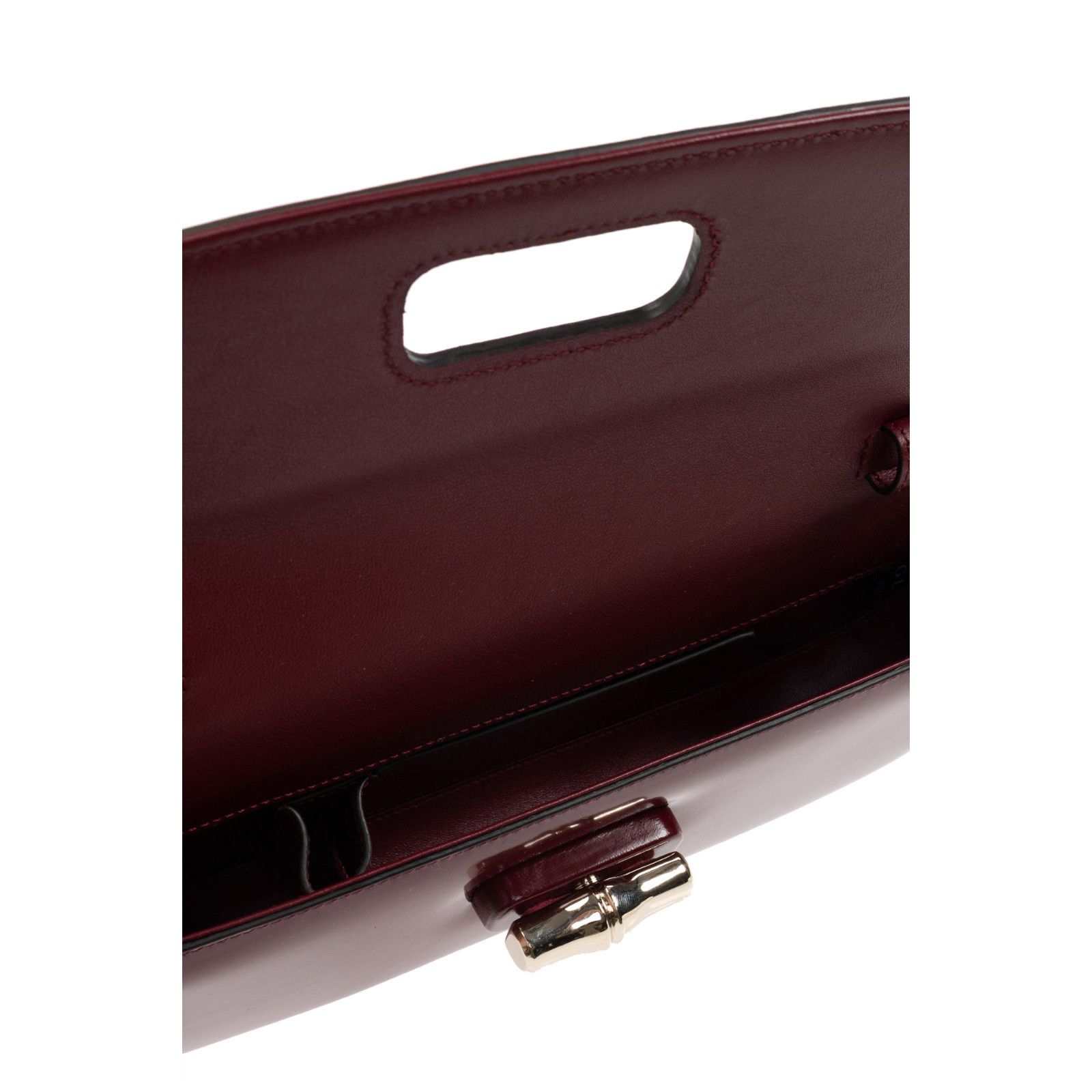 Gucci GUCCI Bamboo Small Bordeaux Shoulder Bag New & Authentic Size ONE SIZE - 4 Thumbnail