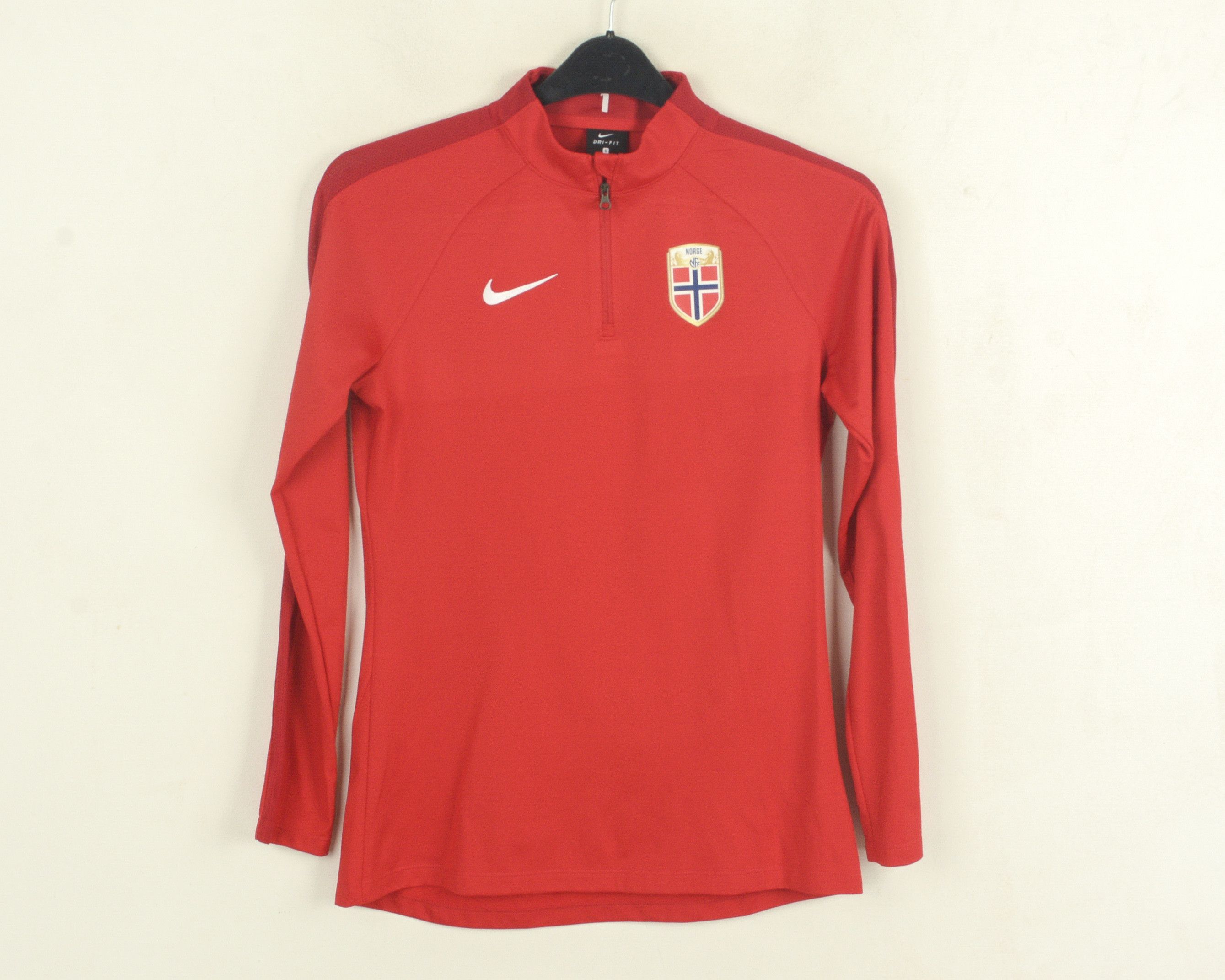 Nike Norway DRI-FIT Men S Soccer Tracksuit Practice Pullover Red Size US S / EU 44-46 / 1 - 1 Thumbnail