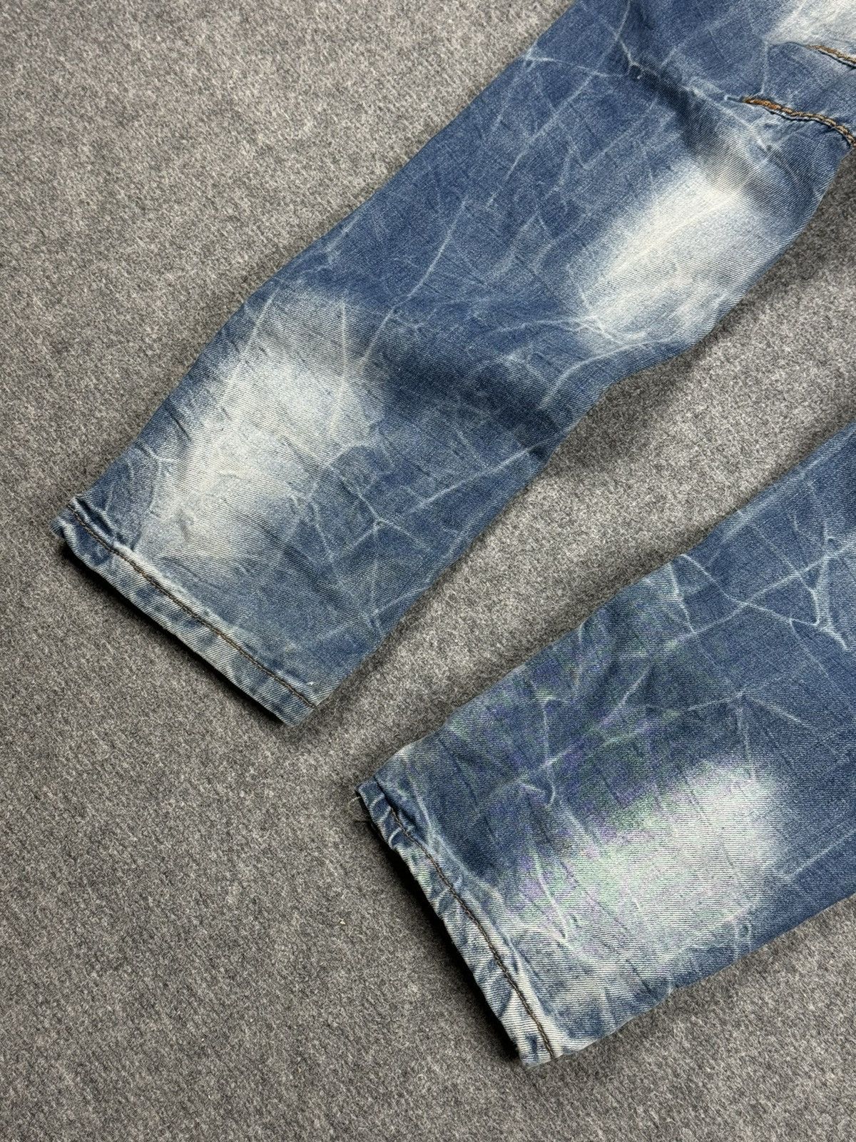 Japanese Brand Vintage Japanese brand Baggy denim y2k Size US 29 - 7 Thumbnail