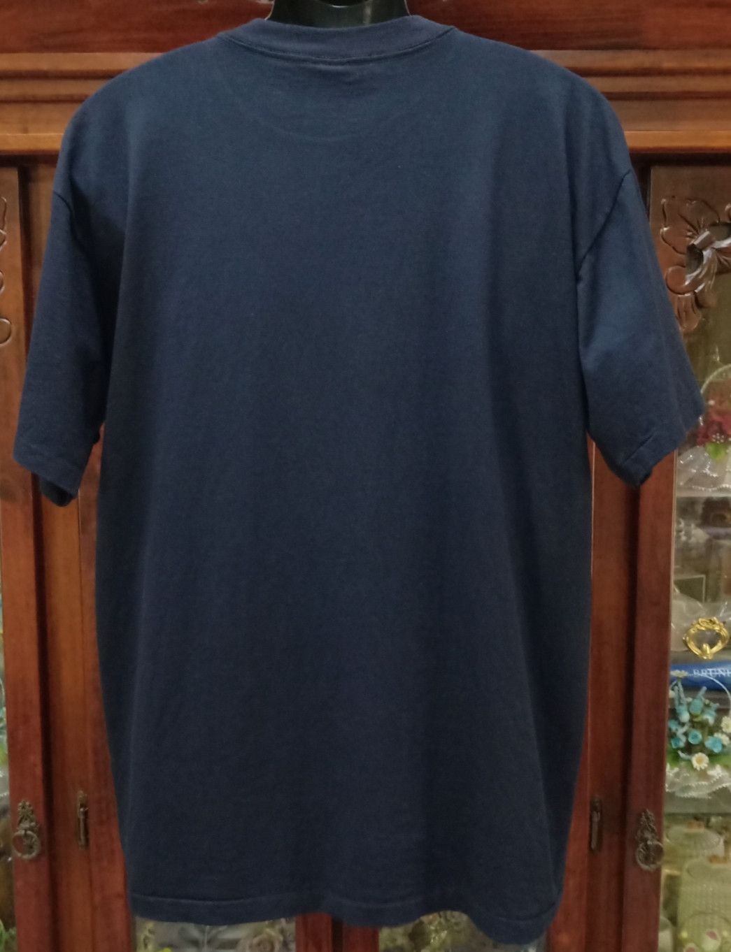 NFL × Salem Sportswear × Vintage Vintage 90s NFL Dallas Cowboys Riddell Helmet T-shirt Size US XL / EU 56 / 4 - 2 Thumbnail