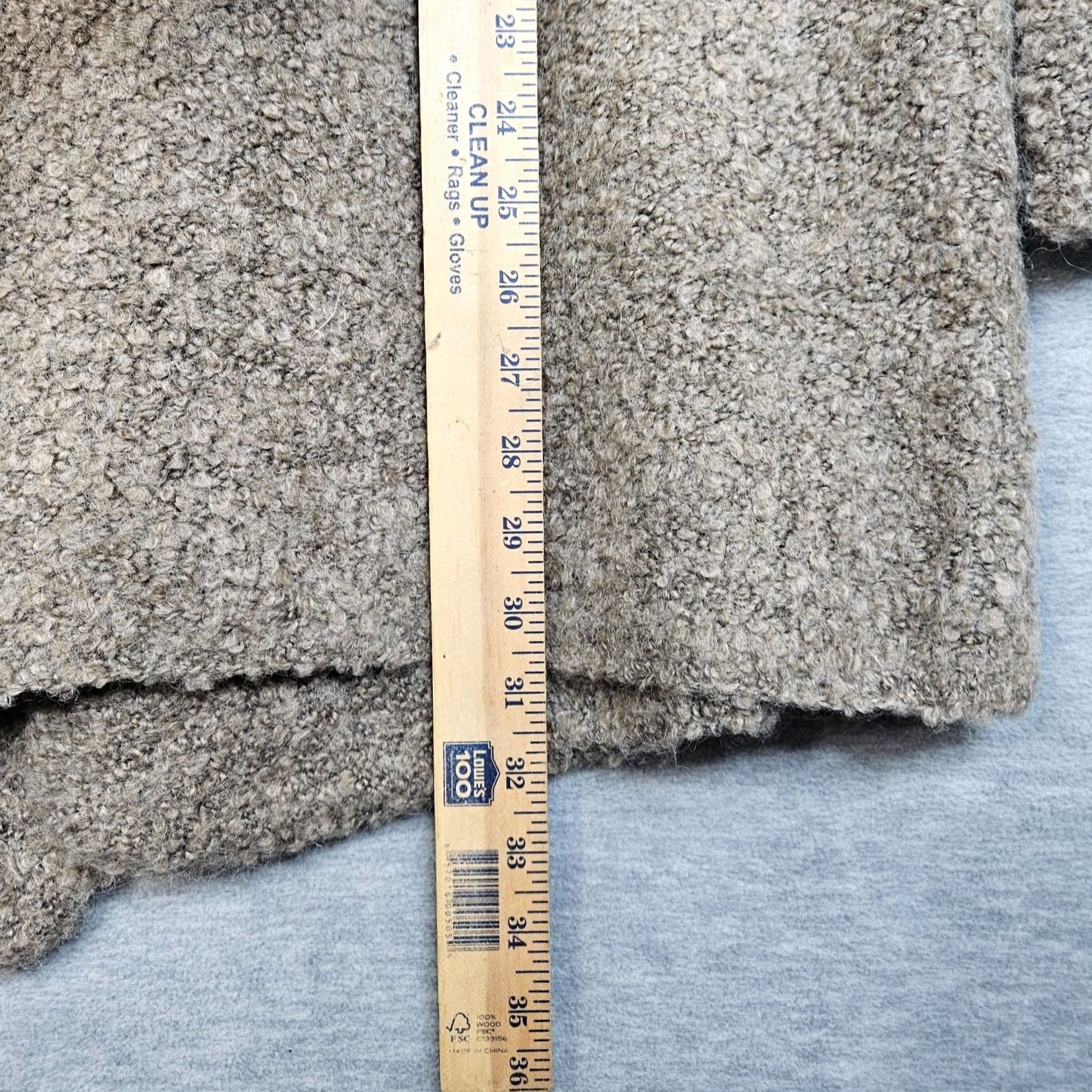 Joie JOIE Cardigan Womens Brown Beige Boucle Open Front Pockets Sz S Knit Regular V-Neck Solid Modern Fashion Sweater Size S / US 4 / IT 40 - 6 Thumbnail