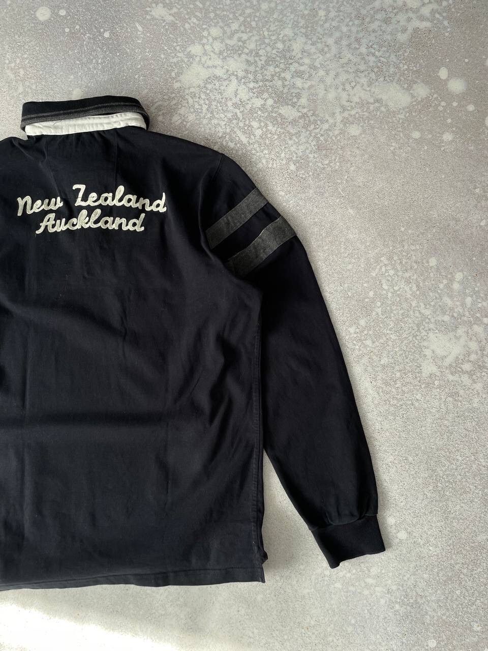 New Zealand Outback × Vintage Vintage New Zealand Auckland Rugby Long Sleeve Big Logo Y2K Size US L / EU 52-54 / 3 - 7 Thumbnail