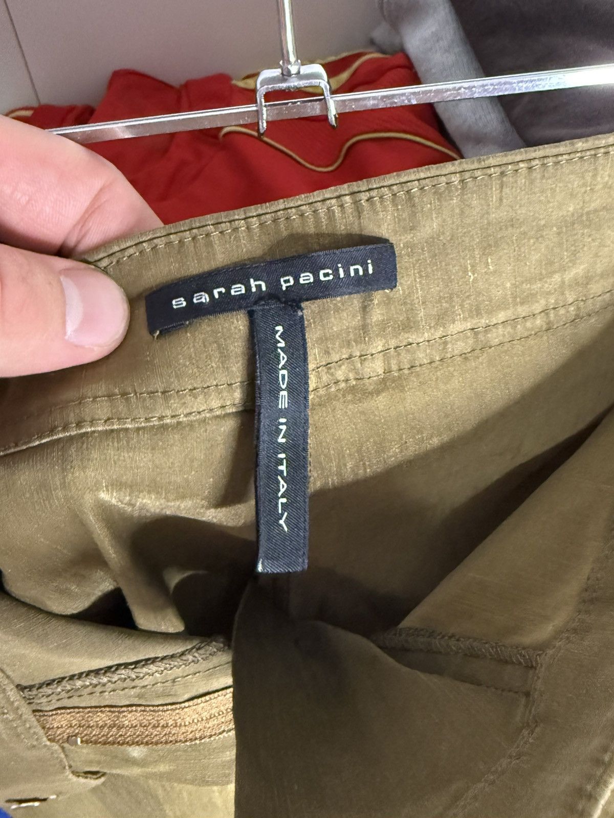 Sarah Pacini Sarah Pacini linen pants size 0 Size 25" / US 0 / IT 36 - 8 Thumbnail