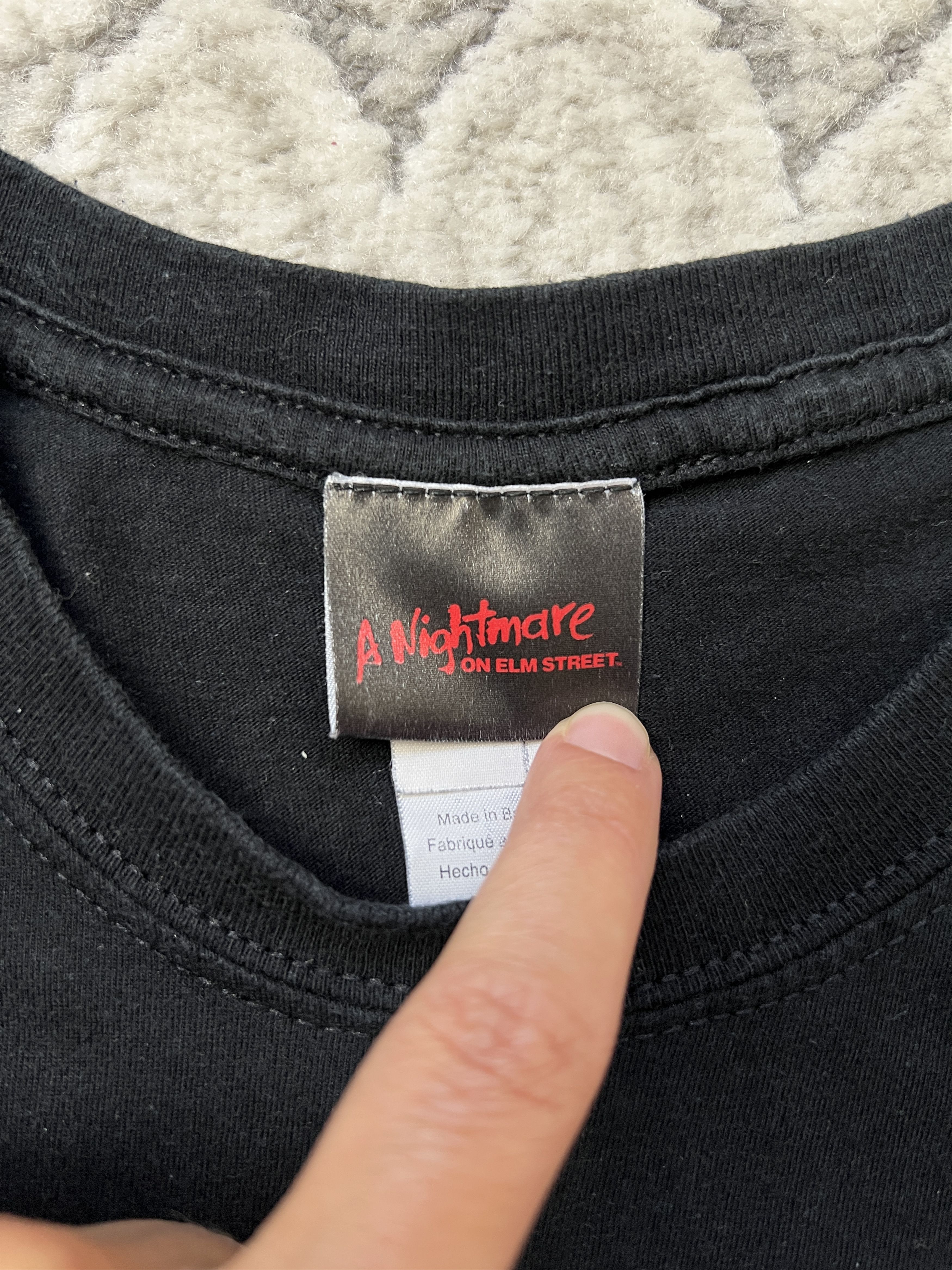 Gildan Gildan Freddy Krueger Nightmare on Elm Street Tee XXS-XS Size US XS / EU 42 / 0 - 13 Thumbnail