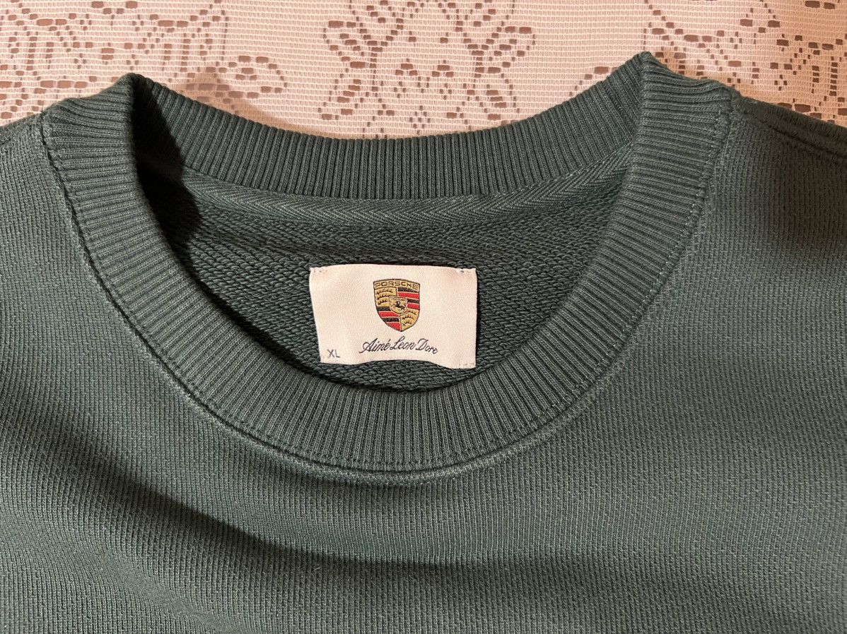 Aime Leon Dore × Porsche Design Aimé Leon Dore Porsche 993 Turbo Embroidered Crewneck Sz XL Size US XL / EU 56 / 4 - 3 Thumbnail