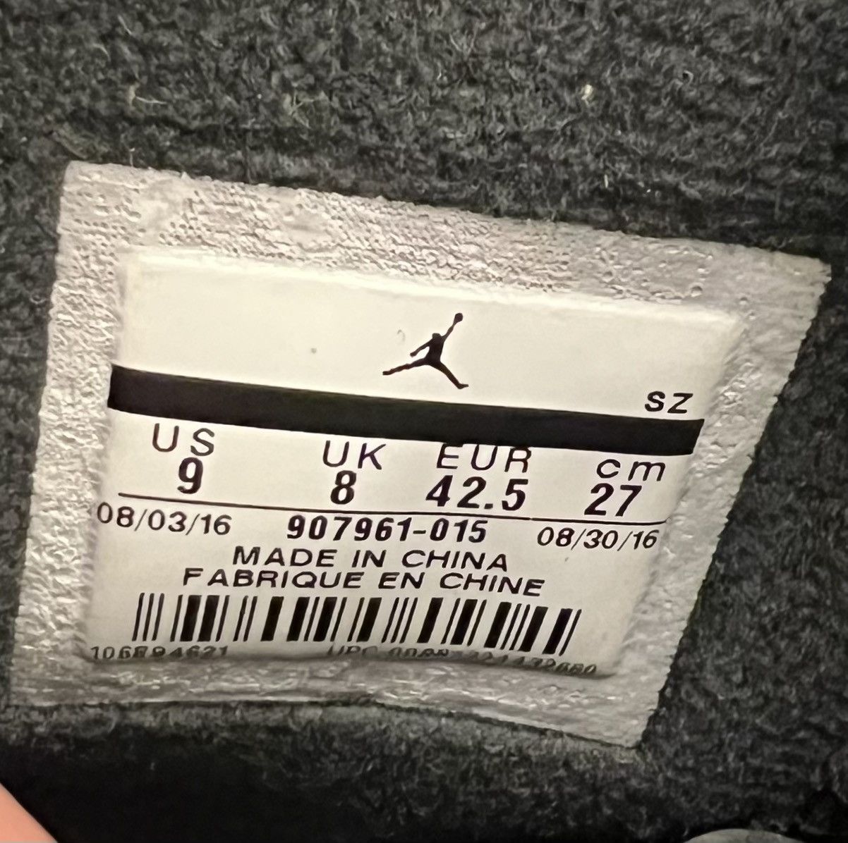 Jordan Brand Jordan 6 Retro “All Star - Chameleon” 2018 Size US 9 / EU 42 - 7 Thumbnail