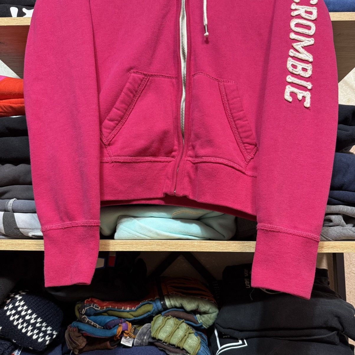 Abercrombie & Fitch 📌 Crazy Y2K Abercrombie & Fitch Y2K Faux Fur Zip-Hoodie Size M / US 6-8 / IT 42-44 - 6 Thumbnail
