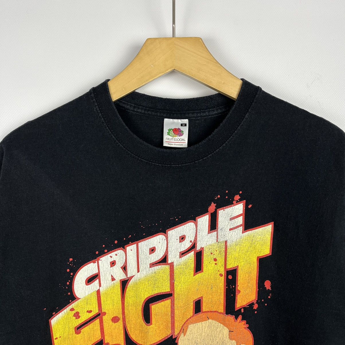 Cartoon Network Vintage South Park y2k Humor Cripple Fight T Shirt 00’s Size US M / EU 48-50 / 2 - 2 Thumbnail