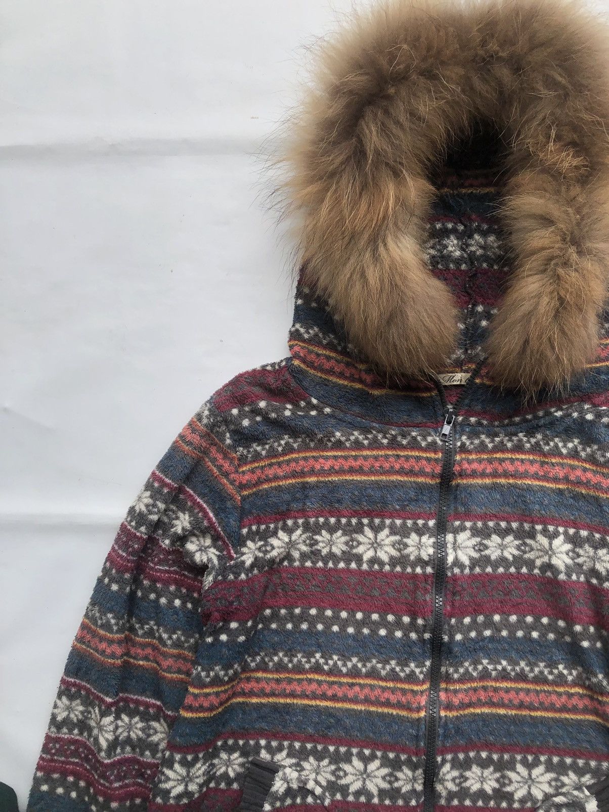 If Six Was Nine Japanese Gothic Faux Fur Hoodie Zipper Ifsixwasnine Style Size US L / EU 52-54 / 3 - 5 Thumbnail