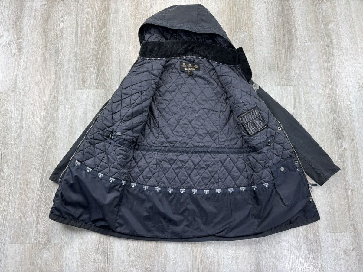 Barbour Womens waxed jacket Barbour Kelp Size 8 Size M / US 6-8 / IT 42-44 - 7 Thumbnail