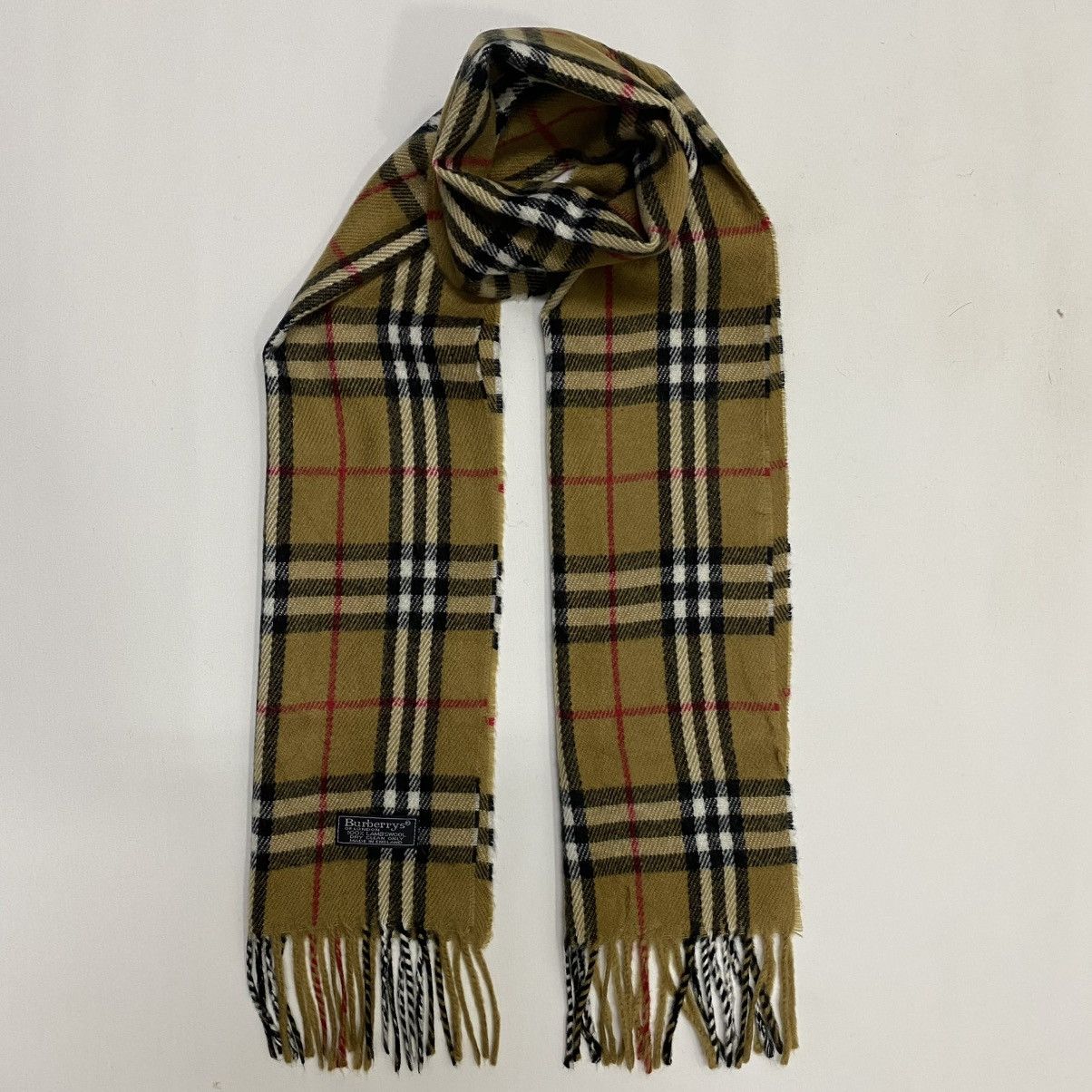 Burberry BURBERRYS SCARF MUFFLER BUR017 Size ONE SIZE - 1 Thumbnail