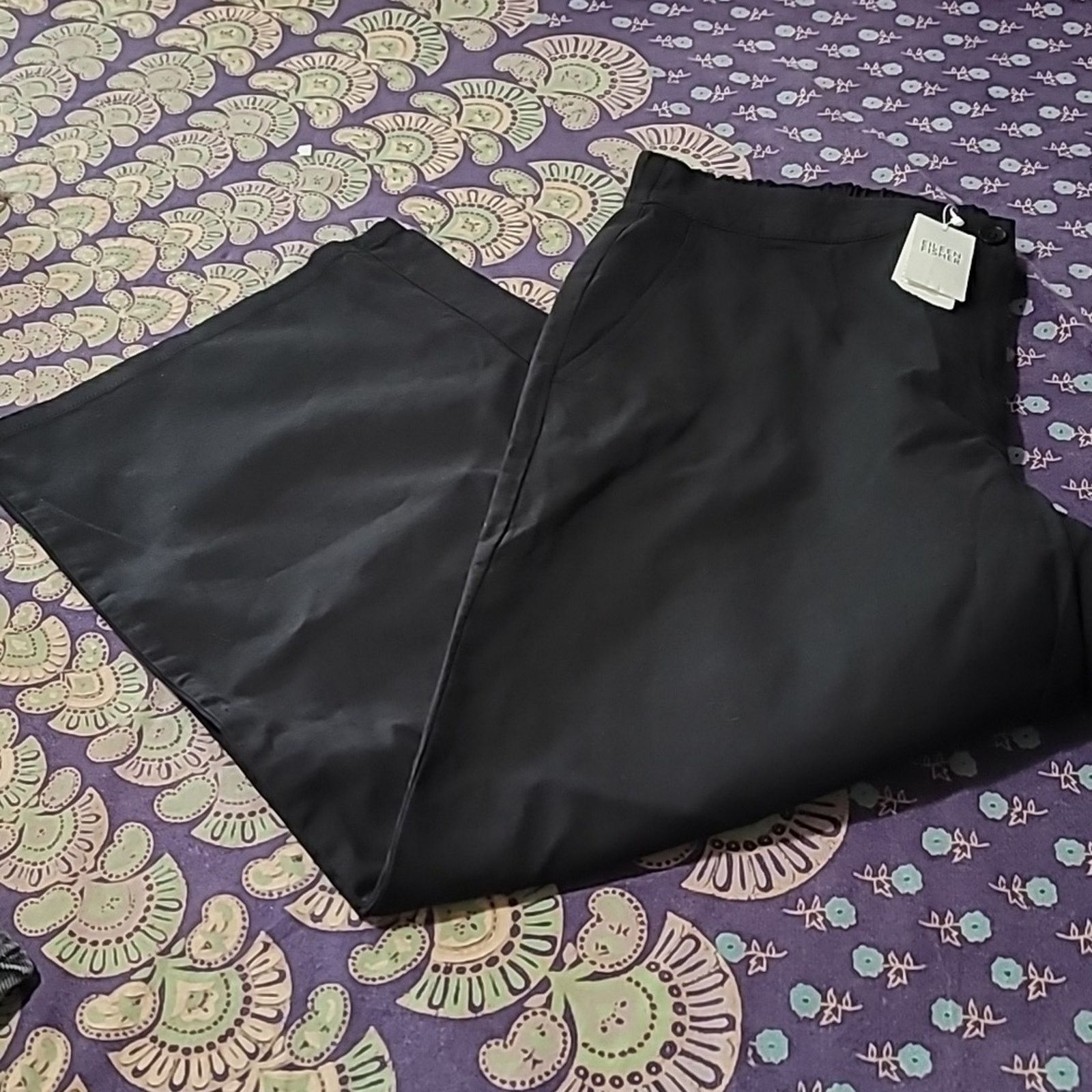 Eileen Fisher NWT Eileen Fisher Cropped Wide Trouser Size 32" / US 10 / IT 46 - 2 Thumbnail