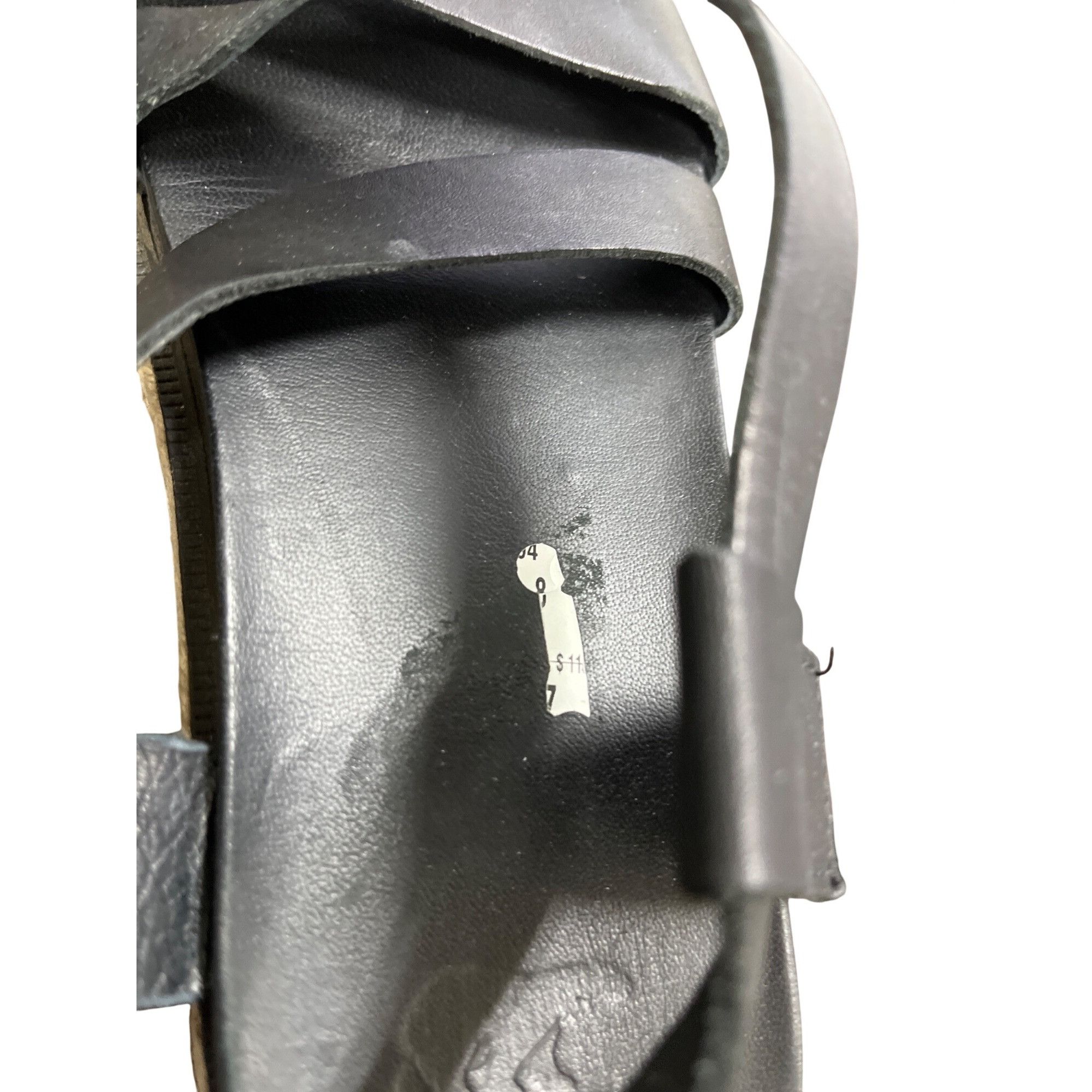 SOREL Sorel wms black leather open toe casual sandals shoes sz8 SK Size US 8 / IT 38 - 12 Thumbnail
