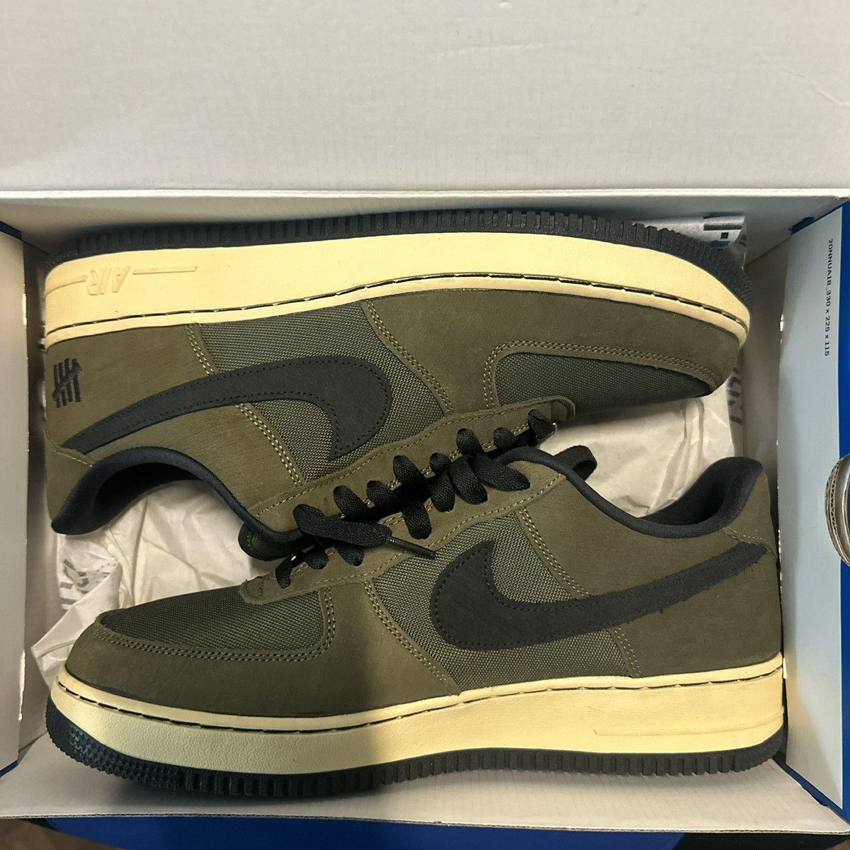 Nike × Undefeated Undefeated Ballistic Airforce 1 Size US 11 / EU 44 - 2 Thumbnail