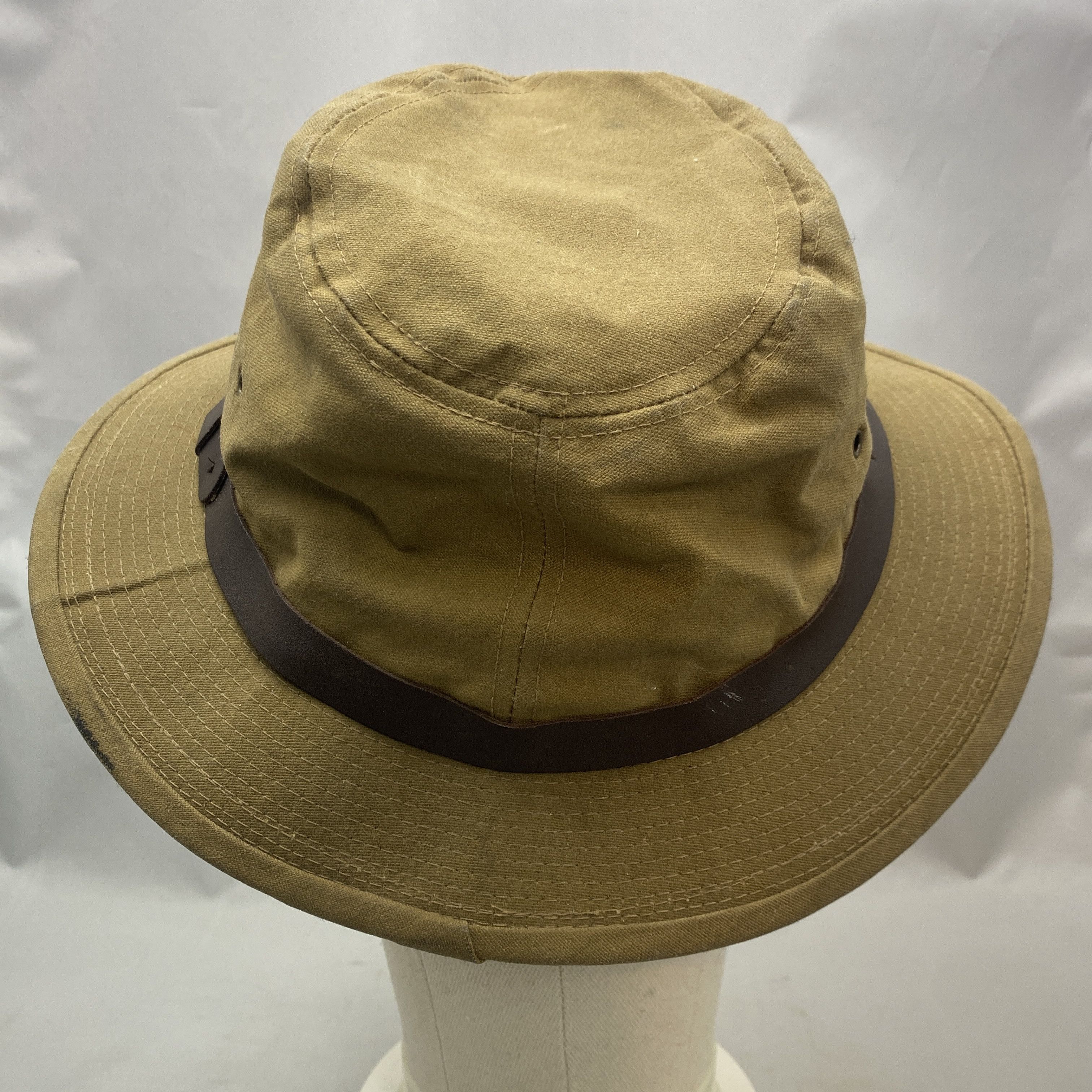 Filson Vintage Filson Tin Cloth Field Safari Hat USA 7 1/2 Large Size ONE SIZE - 2 Thumbnail