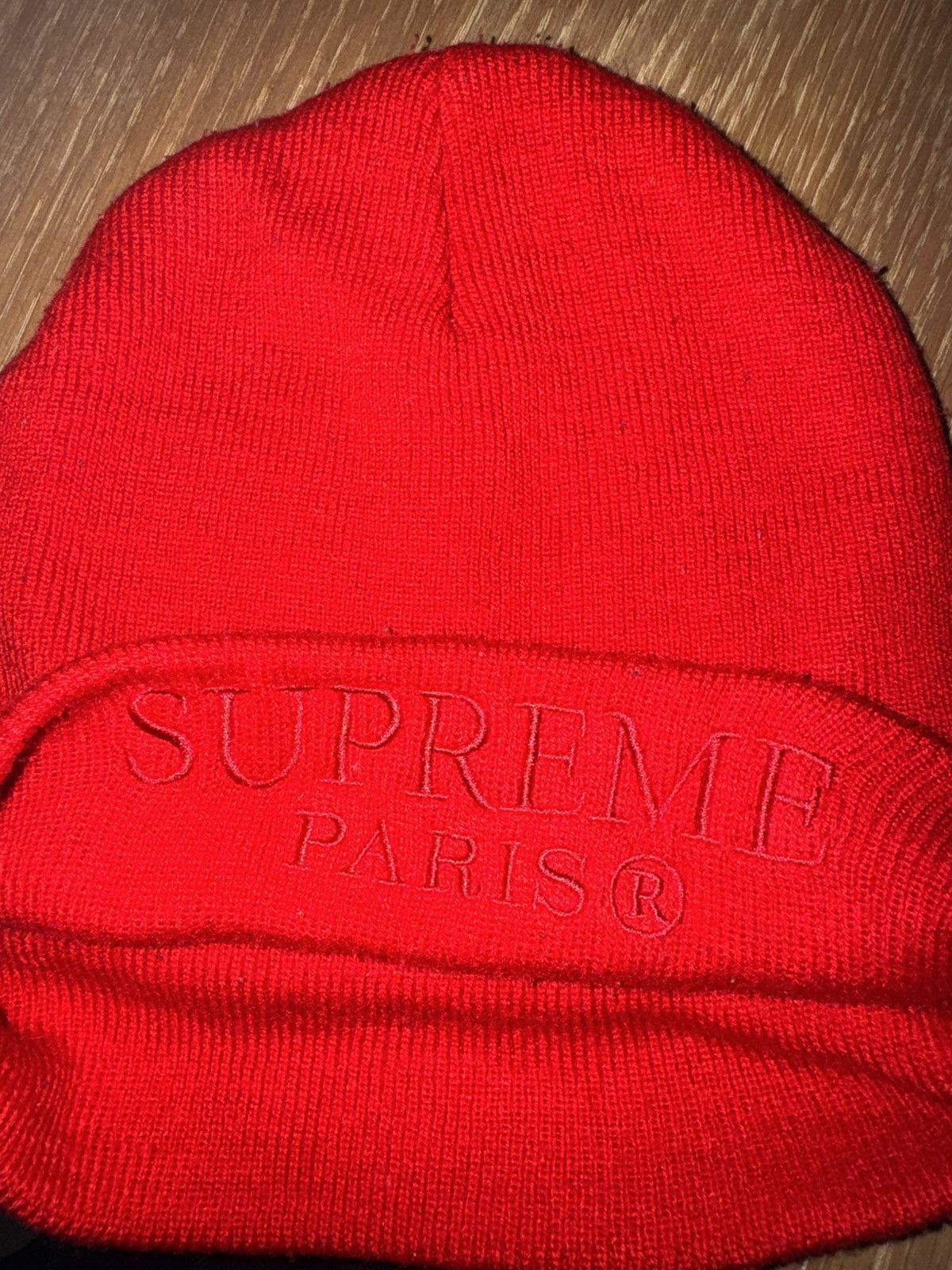 Supreme Supreme "Paris" Beanie Size ONE SIZE - 1 Thumbnail