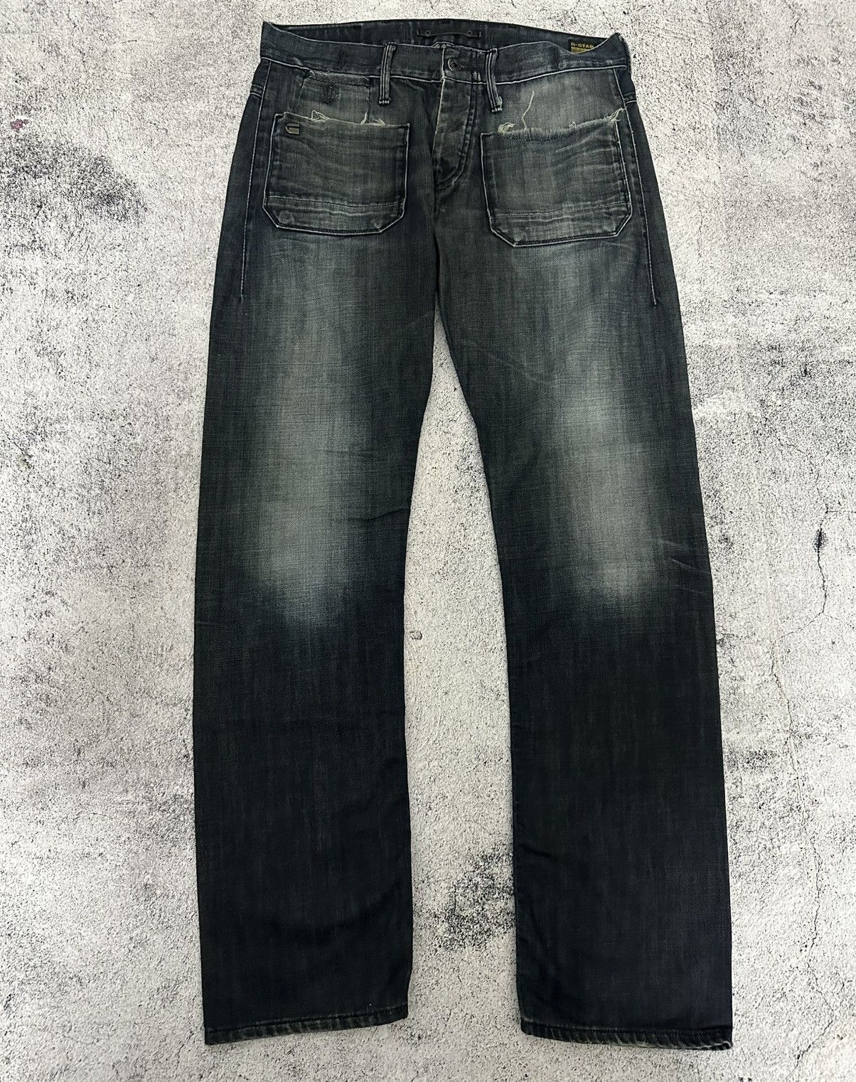 G-Star G-Star Multopocket Dark Denim Jeans W34 L34 Size US 34 / EU 50 - 1 Thumbnail