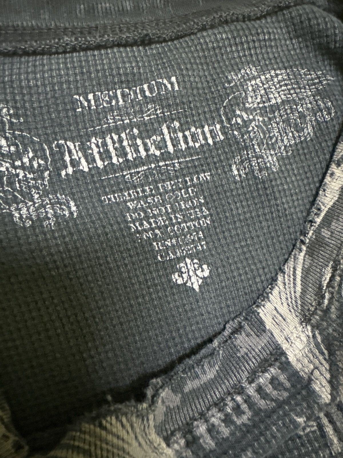 Affliction Vintage Y2K Affliction Skeleton Chains Long Sleeve Size US M / EU 48-50 / 2 - 13 Thumbnail