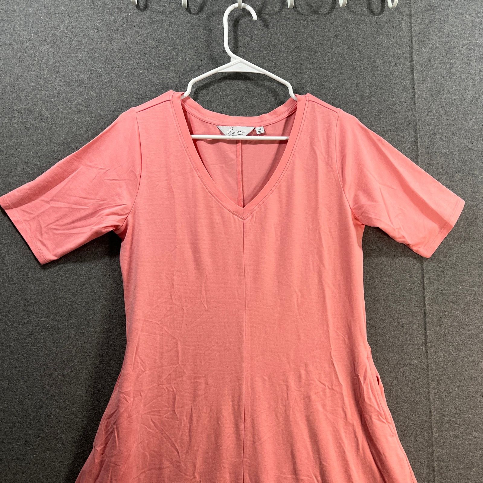 Other Encore by Idina Menzel Petite Elbow Sleeve Easy Flare Size S / US 4 / IT 40 - 4 Thumbnail