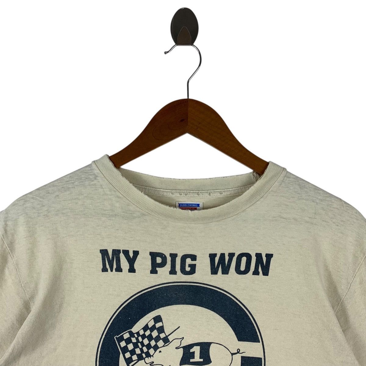 Other Dubbleworks Warehouse Co. "My Pig Won" Graphic Tee Size US M / EU 48-50 / 2 - 2 Thumbnail