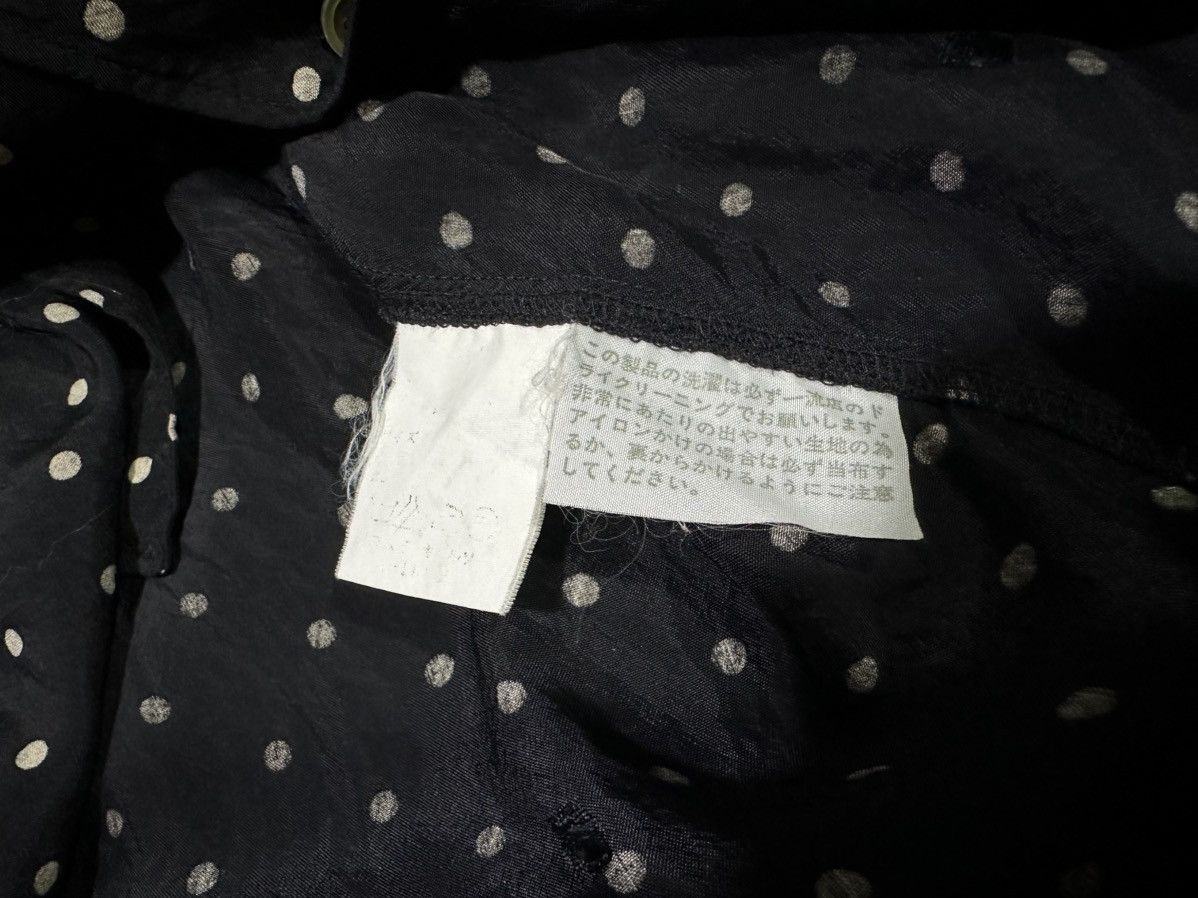Comme des Garcons 🔥90s Archived Robe De Chambre Comme Des Garcons Dot Shirt Size US XXL / EU 58 / 5 - 7 Thumbnail