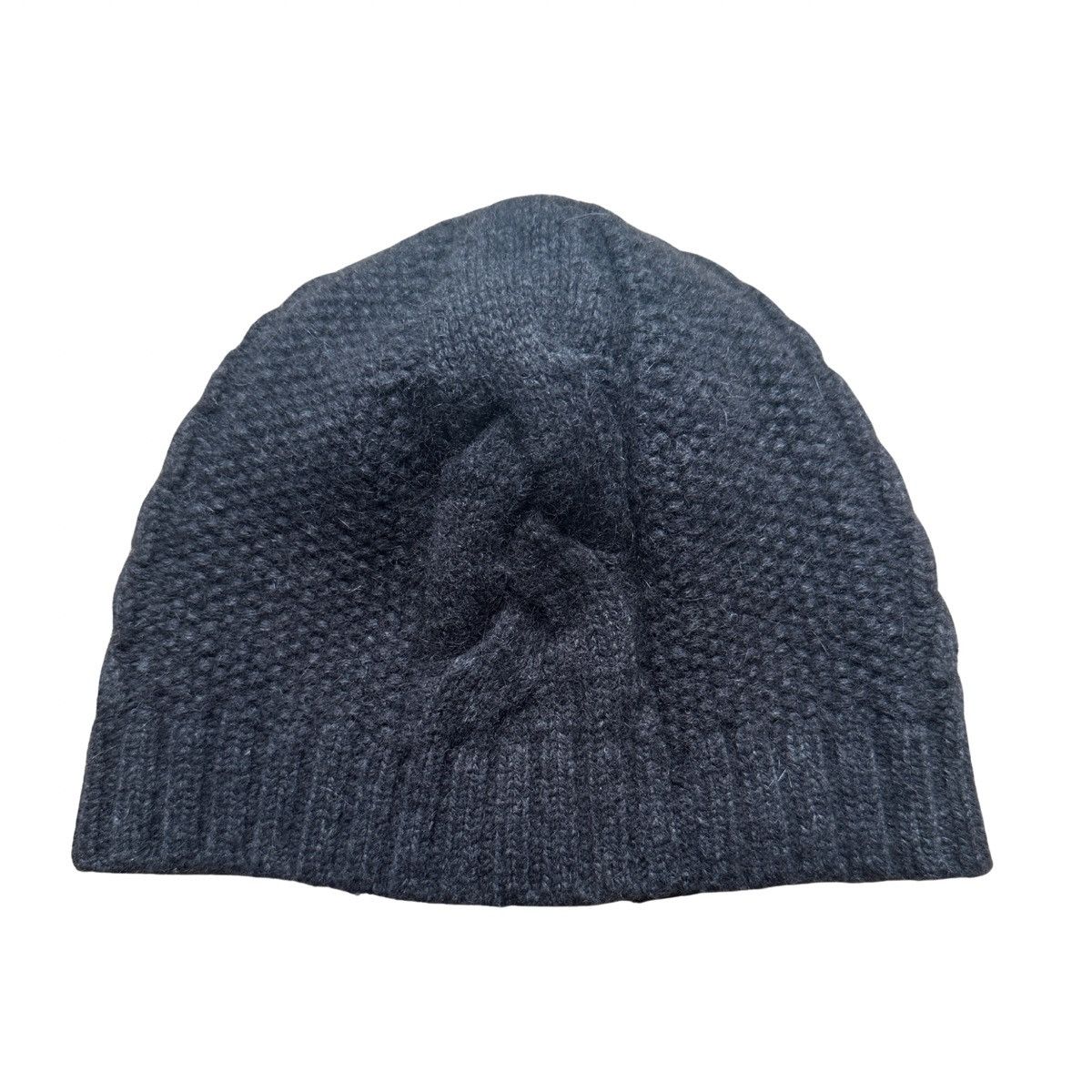 Ted Baker Ted Baker Women's Charcoal Grey Natural Wool Beanie Hat Size ONE SIZE - 4 Thumbnail