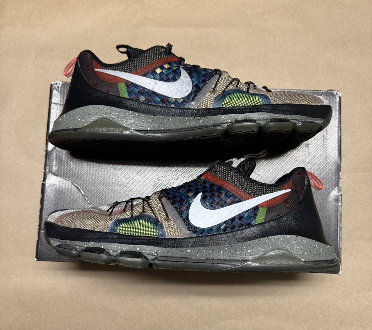 Nike Nike KD 8 SE What The Kevin Durant Men’s size 14 basketball! Size US 14 / EU 47 - 1 Thumbnail