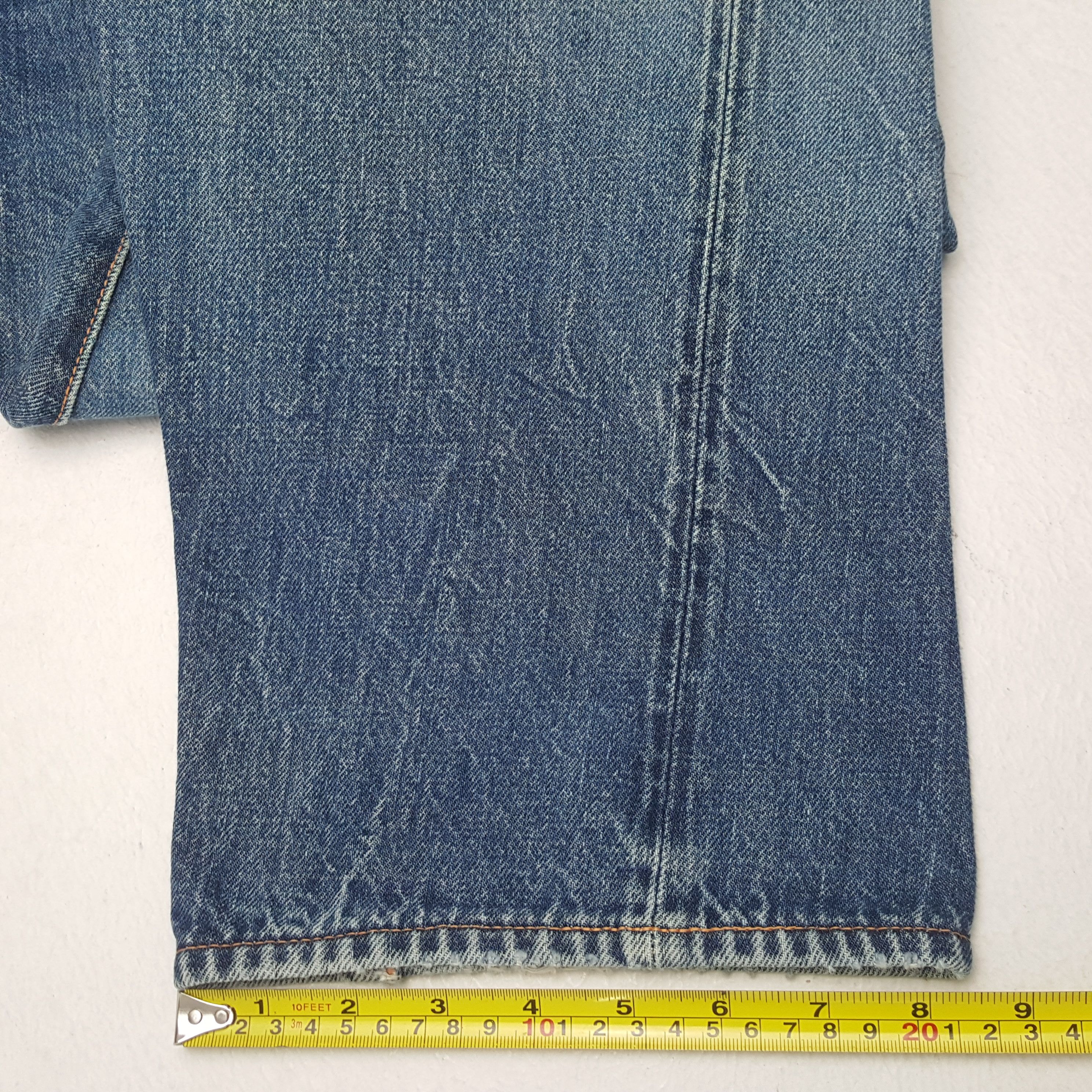 Evisu × Japanese Brand × Vintage Vintage EVISU Japanese Brand Daicock Custom Distressed Jean Size US 32 / EU 48 - 11 Thumbnail