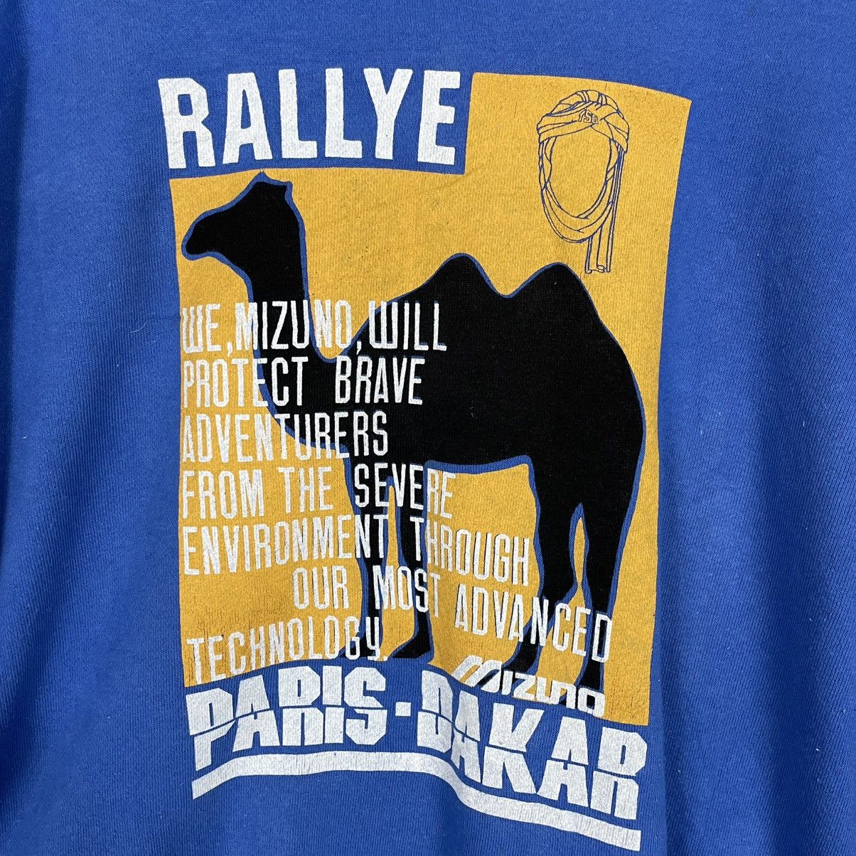 Mizuno Vintage Mizuno Rallye Paris Dakar Sweatshirt Size US S / EU 44-46 / 1 - 10 Thumbnail